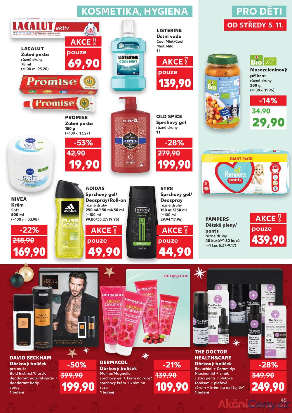 Leták Kaufland - Kaufland 5.11. - 11.11. - Kaufland - Třeboň - strana 45