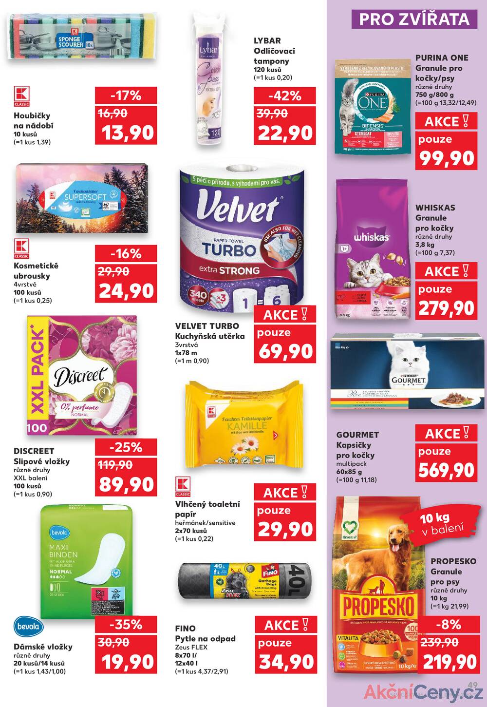 Leták Kaufland - Kaufland 5.11. - 11.11. - Kaufland - Třeboň - strana 49