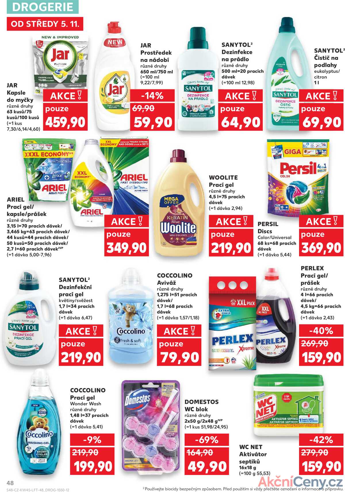 Kaufland 5.11. - 11.11. - Kaufland - Praha 6 (Podbaba) strana 48