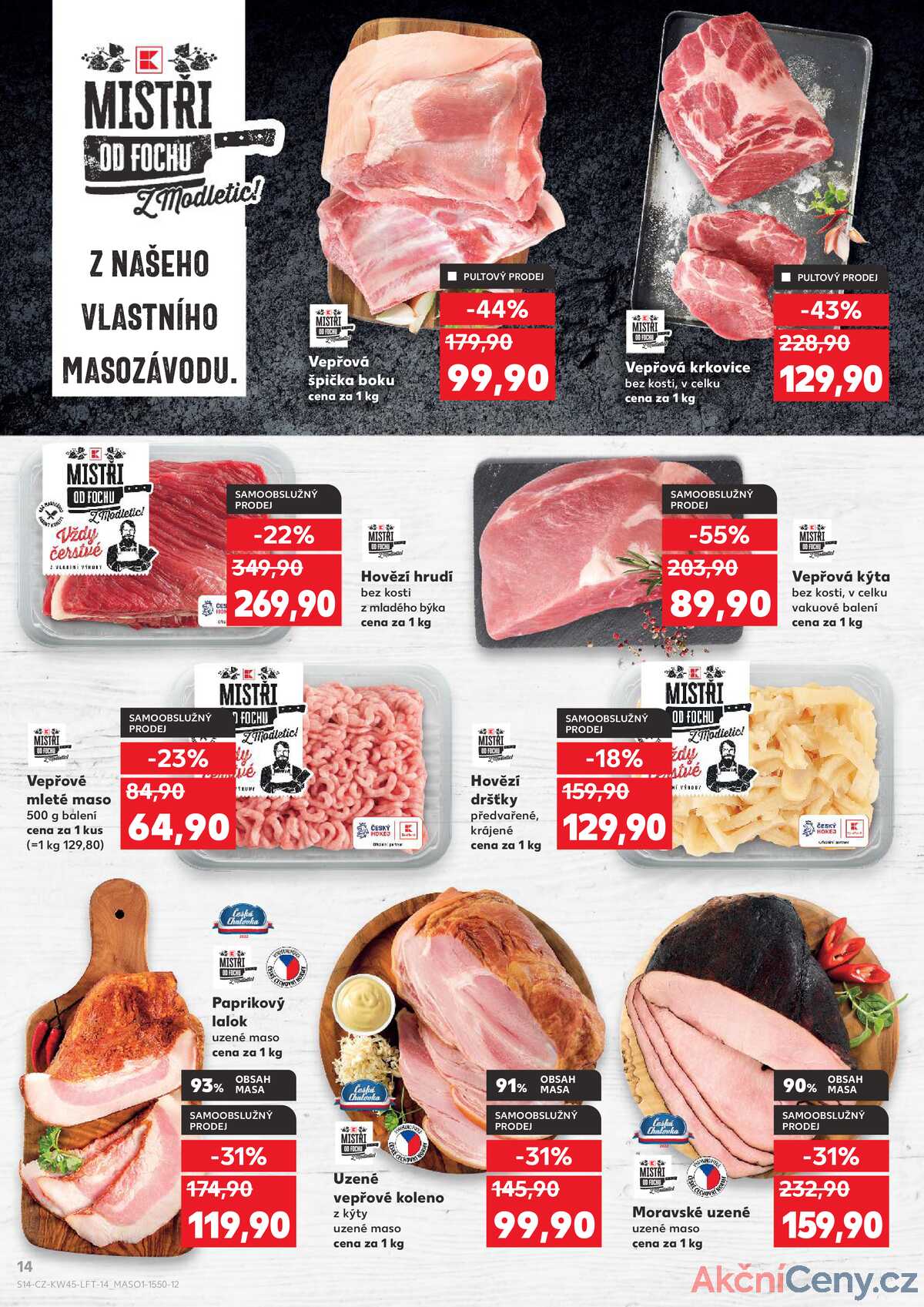 Kaufland 5.11. - 11.11. - Kaufland Praha Čestlice strana 14