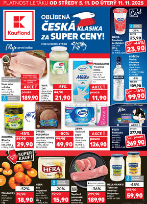 Kaufland 5.11. - 11.11. - Kaufland - Náchod
