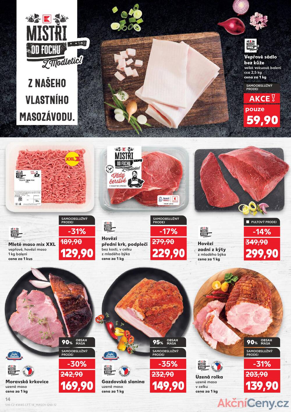 Leták Kaufland - Kaufland 5.11. - 11.11. - Kaufland - Hradec Králové - strana 14 Leták Kaufland - Kaufland 5.11. - 11.11. - Kaufland - Hradec Králové - strana 14