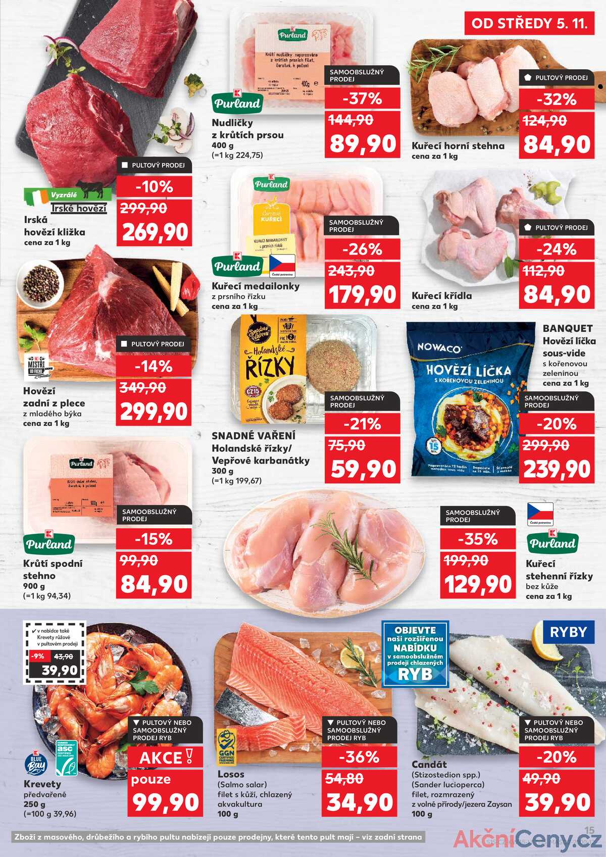 Kaufland 5.11. - 11.11. - Kaufland - Třinec - Lyžbice strana 15