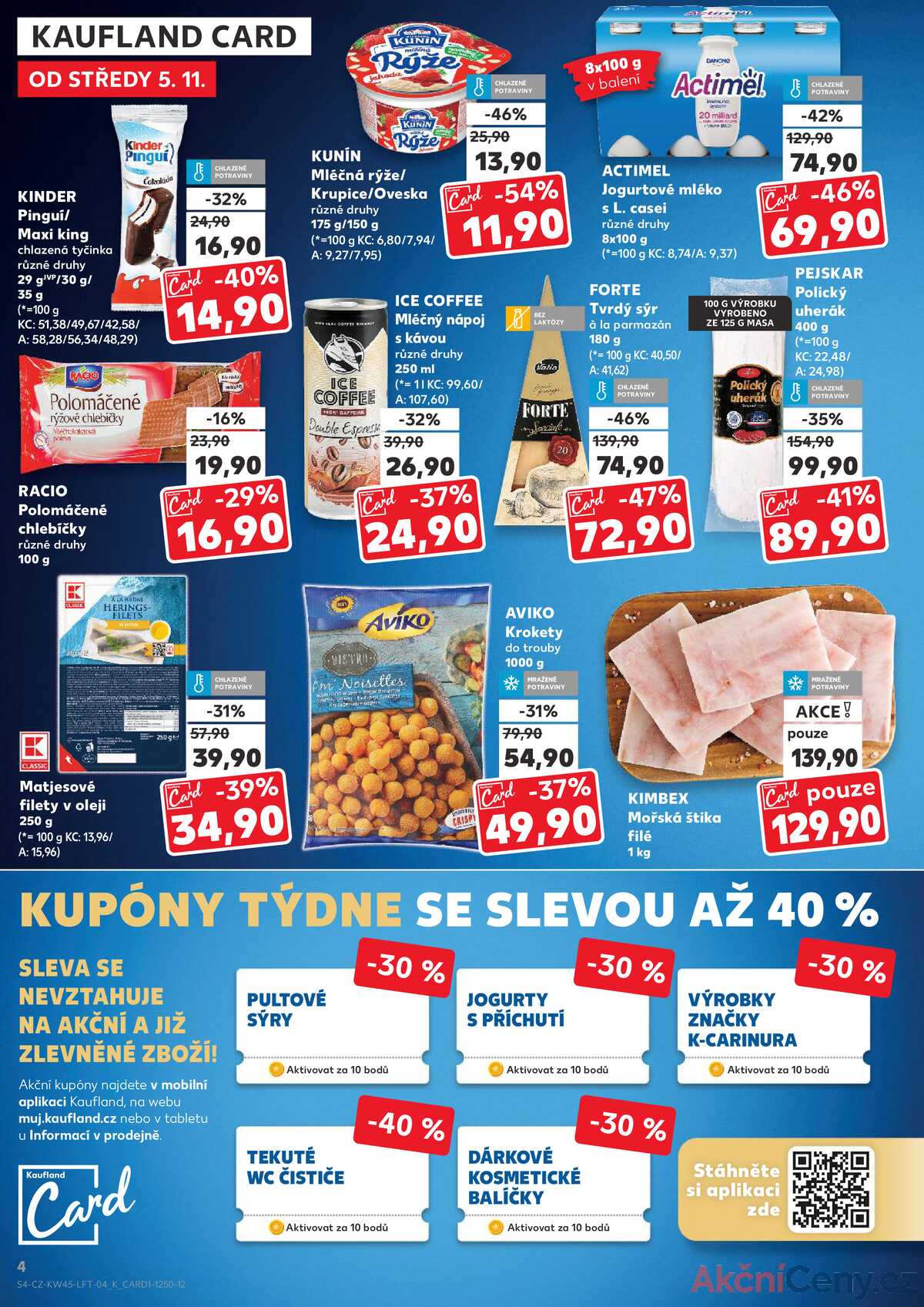 Kaufland 5.11. - 11.11. - Kaufland - Chomutov - Otvice strana 4
