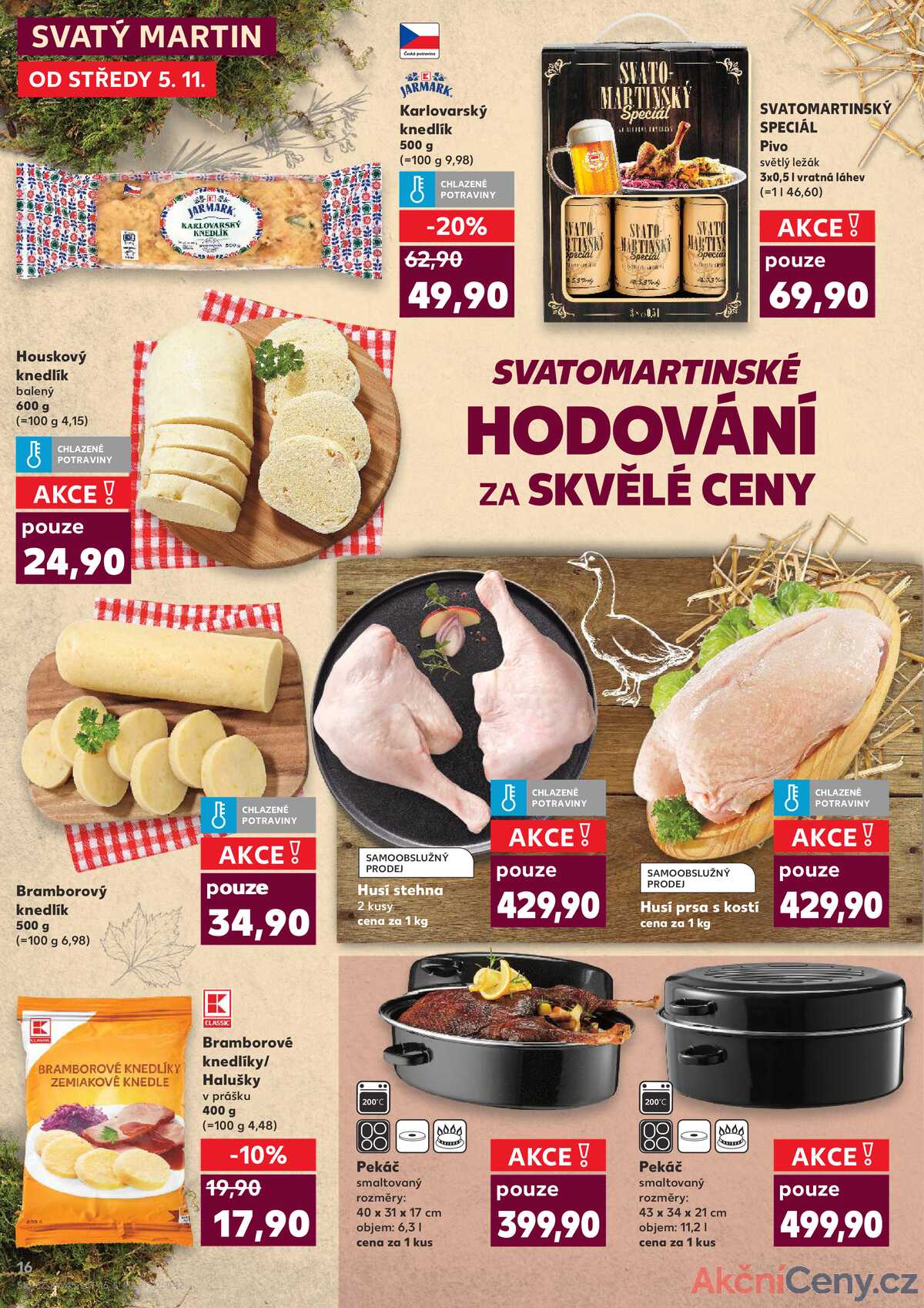 Kaufland 5.11. - 11.11. - Kaufland - Chomutov - Otvice strana 16