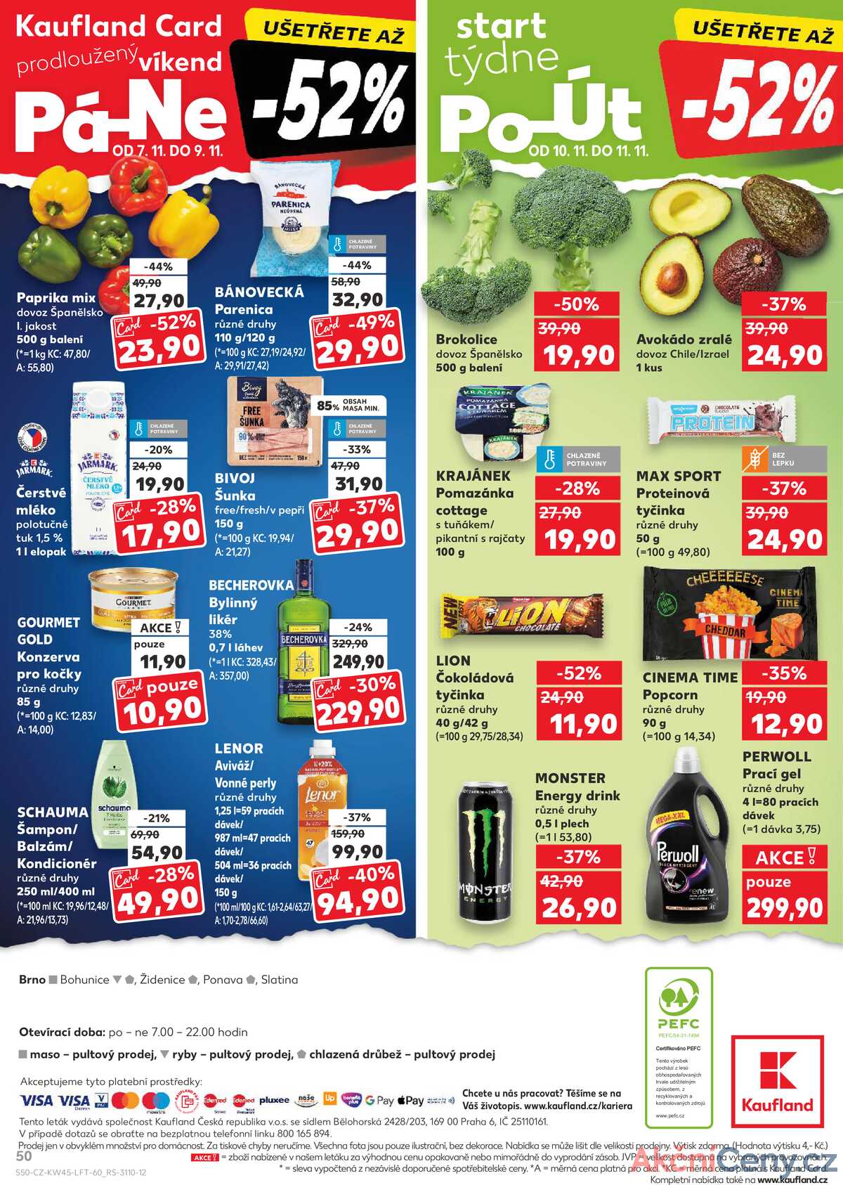 Kaufland 5.11. - 11.11. - Kaufland - Brno - Slatina strana 50