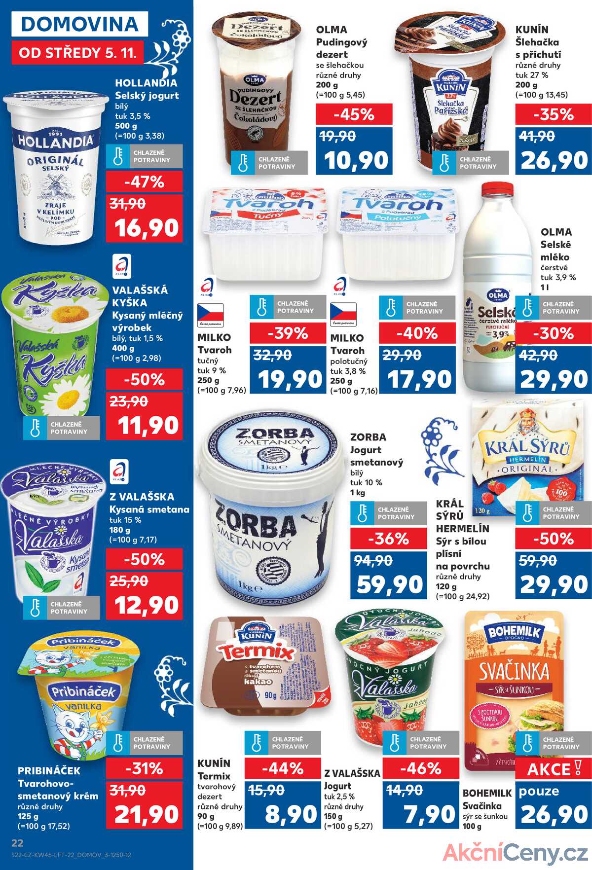 Kaufland 5.11. - 11.11. - Kaufland - Písek strana 22