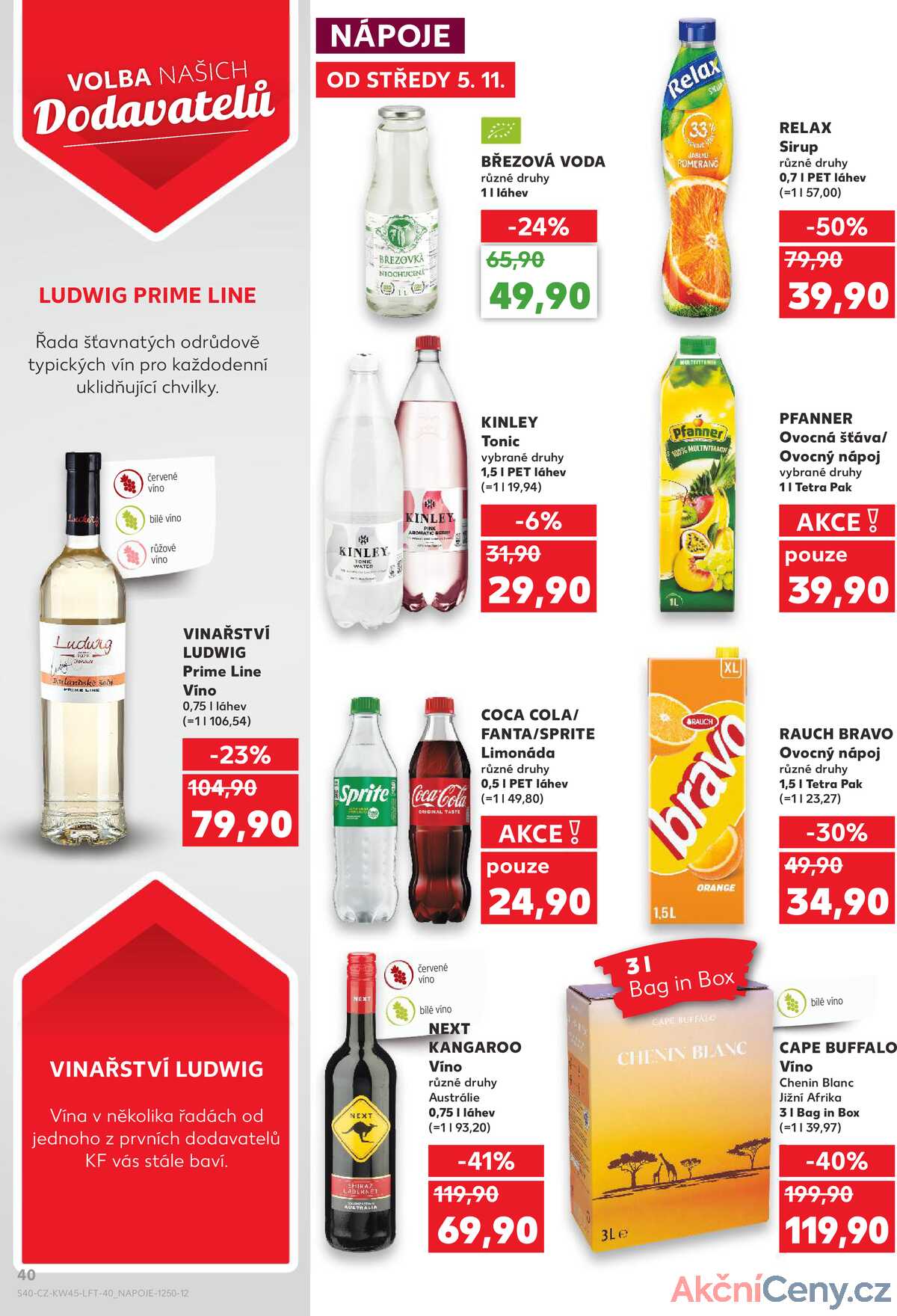 Kaufland 5.11. - 11.11. - Kaufland - Opava - Kateřinky strana 40