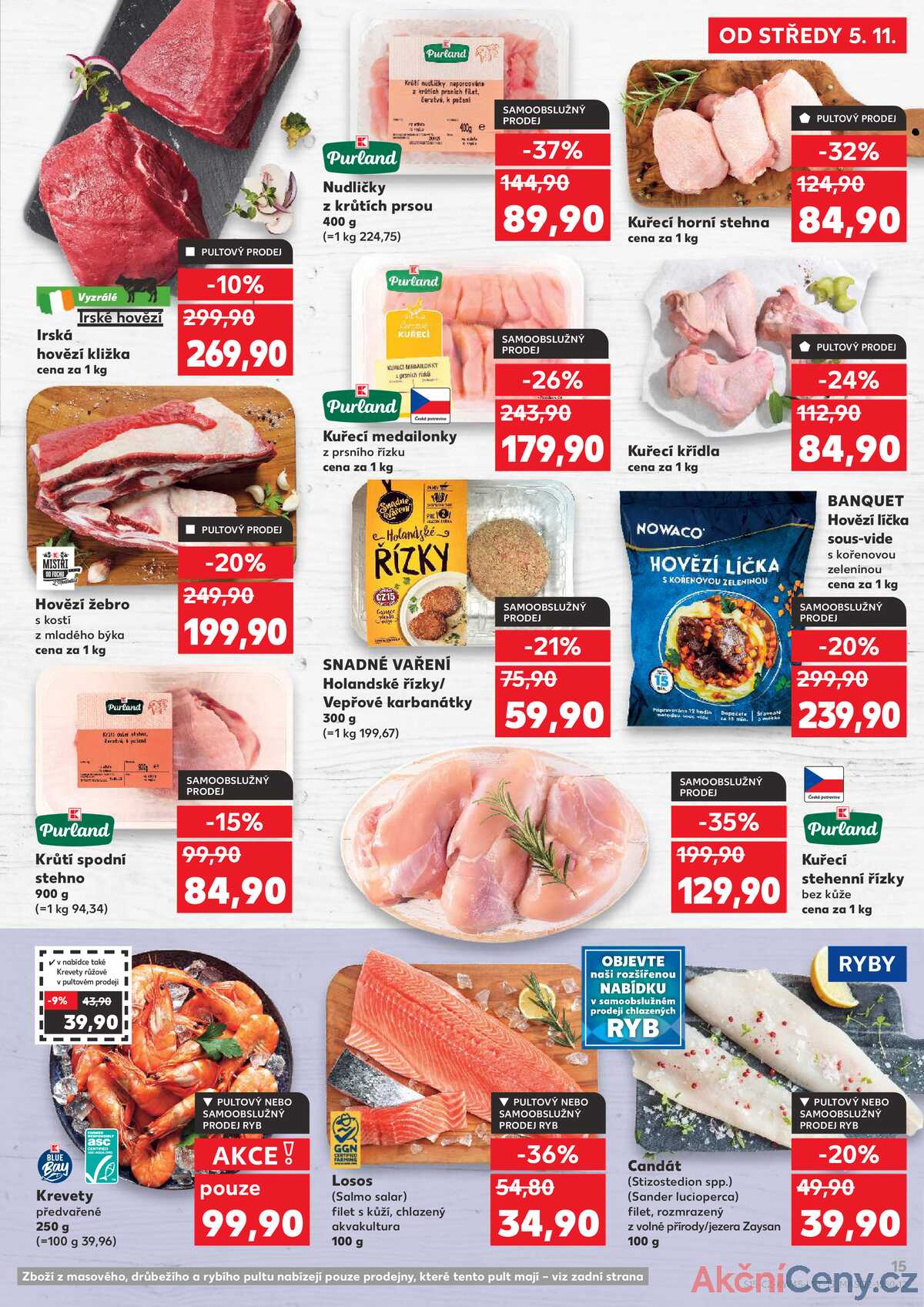 Kaufland 5.11. - 11.11. - Kaufland - Roudnice nad Labem strana 15