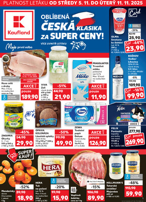 Kaufland 5.11. - 11.11. - Kaufland - Kutná Hora