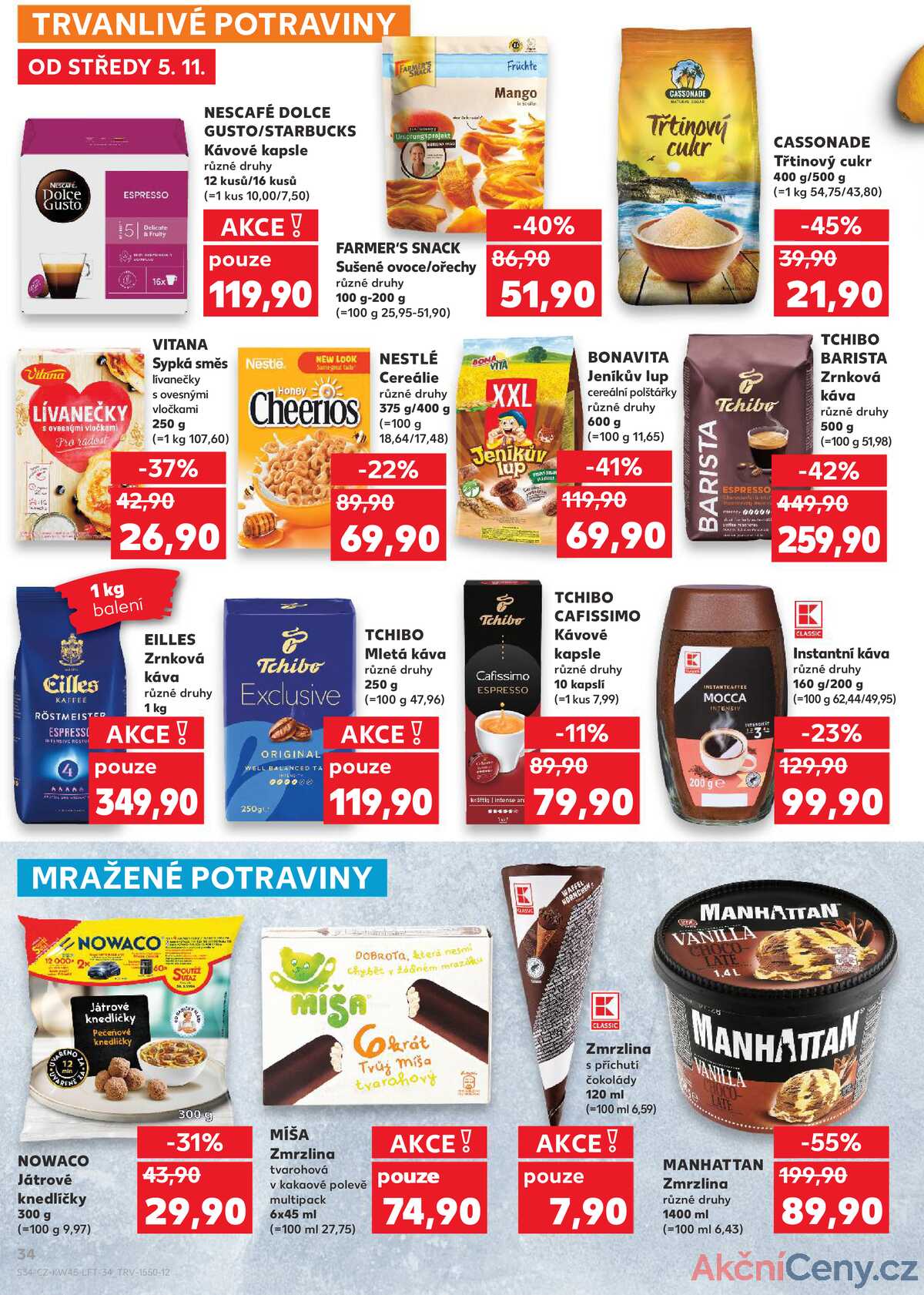 Kaufland 5.11. - 11.11. - Kaufland - Kadaň strana 34