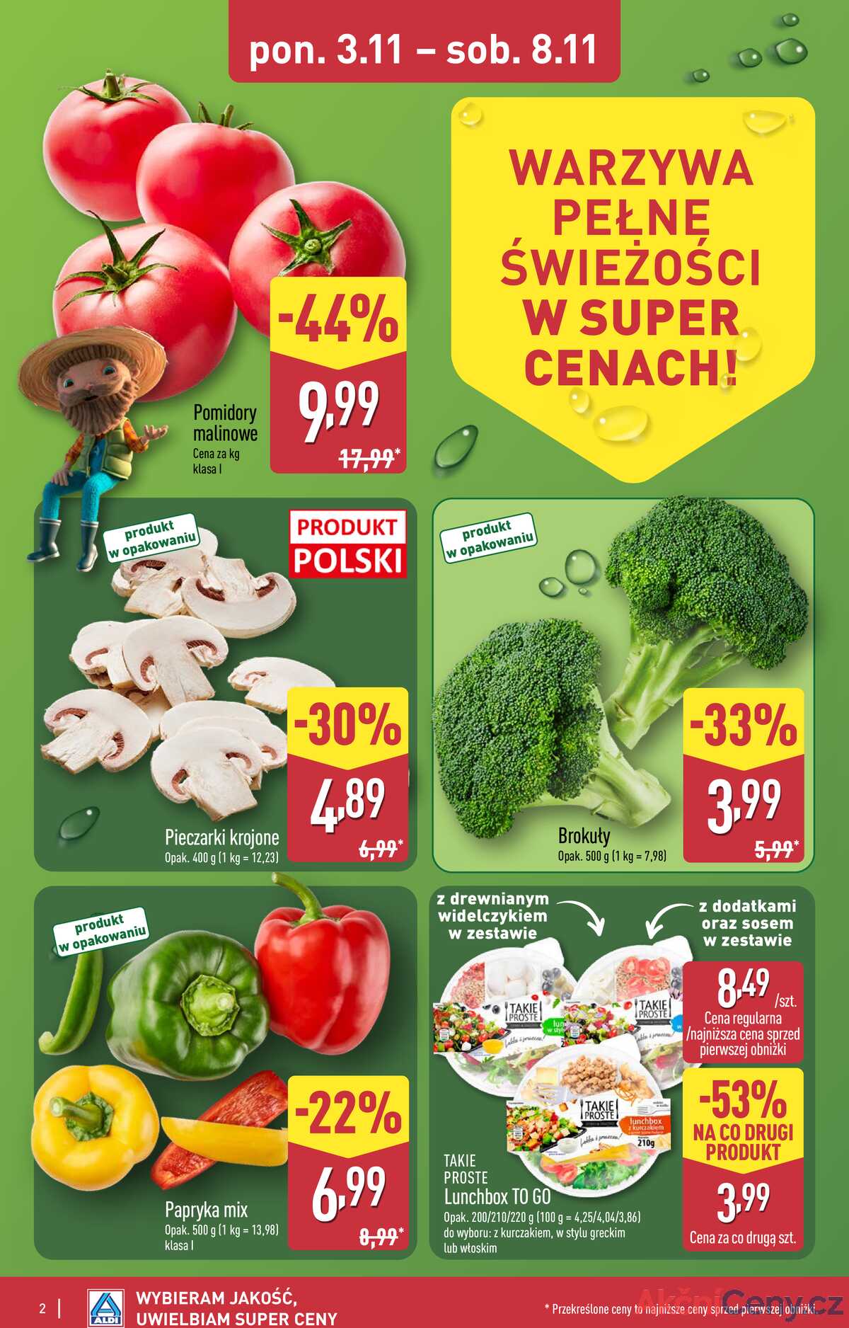 Leták Aldi Polsko 3.11.-8.11.2025 - Úplná nabídka strana 2