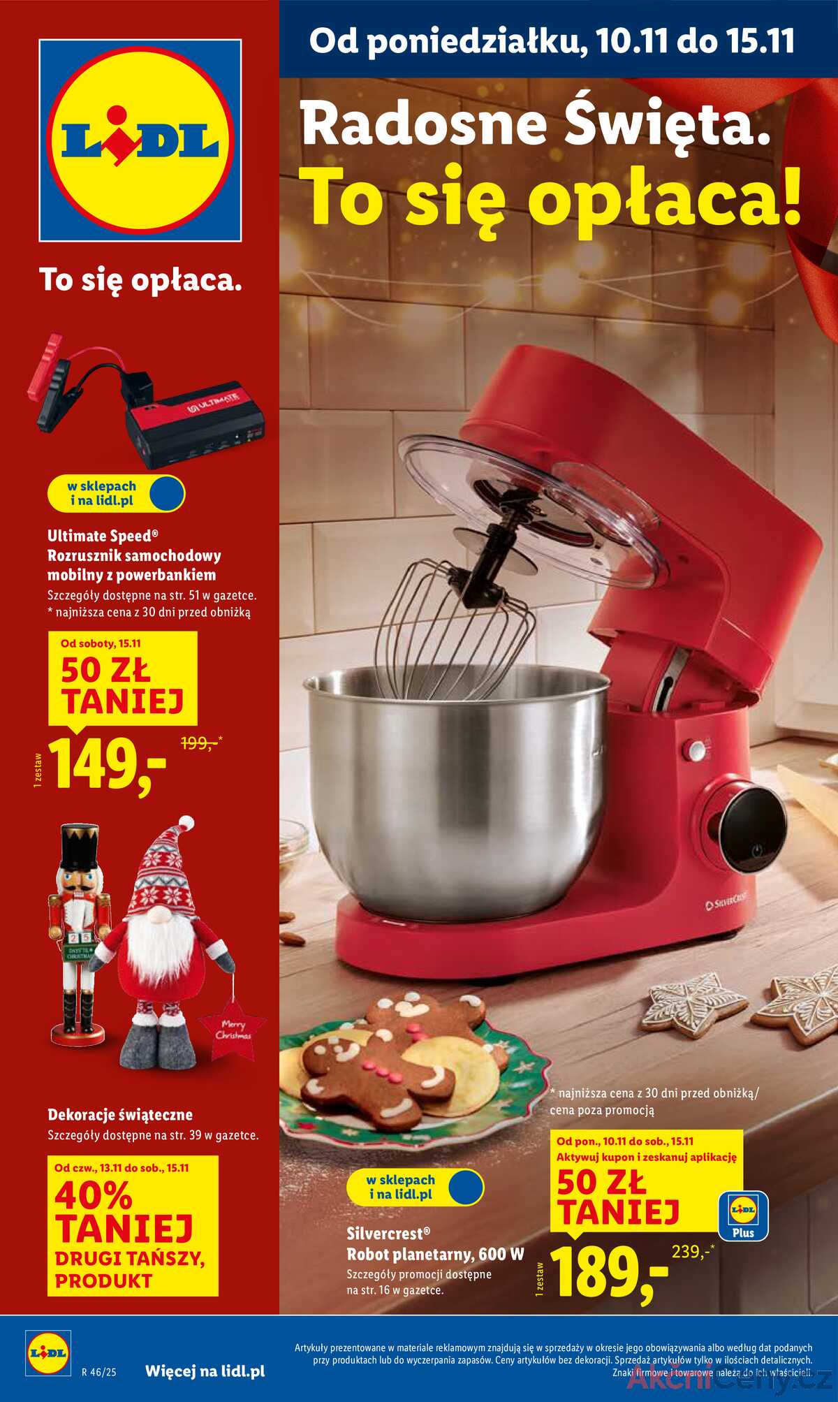 Katalog Lidl Polsko 10.11.-15.11.2025 strana 1