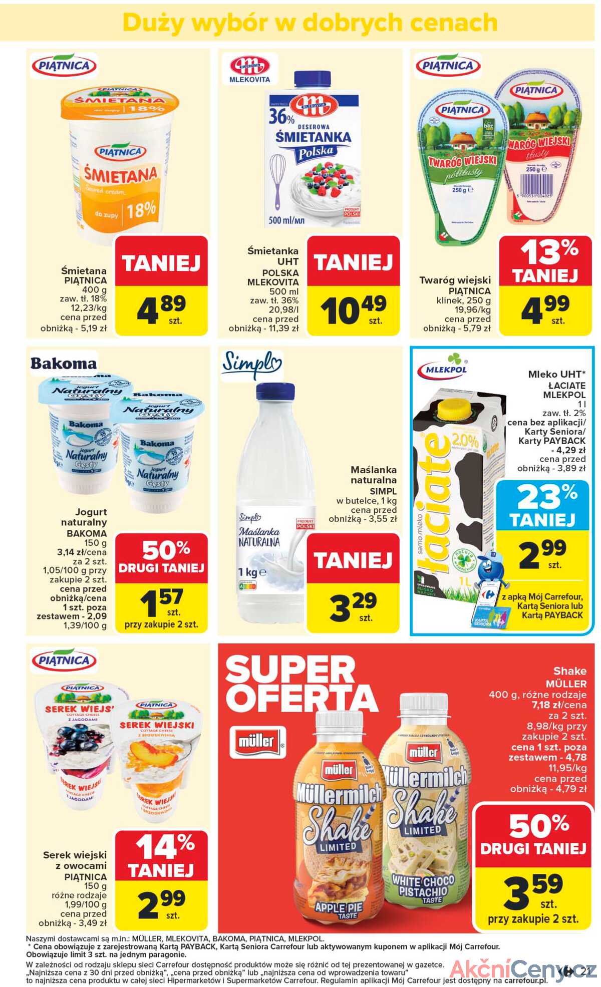 Leták Carrefour Polsko 3.11.-8.11.2025 - Trh od pondělí! strana 23