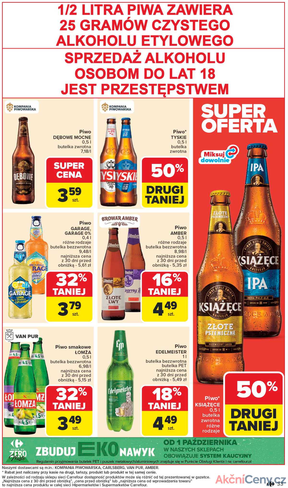 Leták Carrefour Polsko 3.11.-8.11.2025 - Trh od pondělí! strana 35