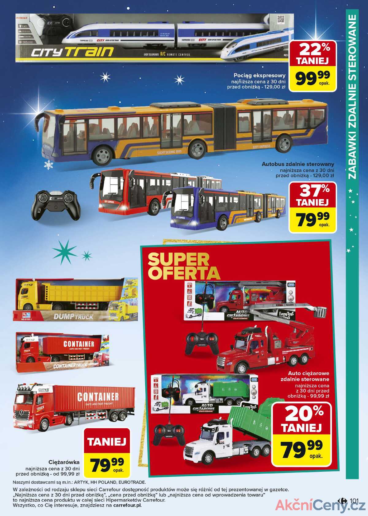 Leták Carrefour Polsko 3.11.-23.12.2025 - Hračky strana 101