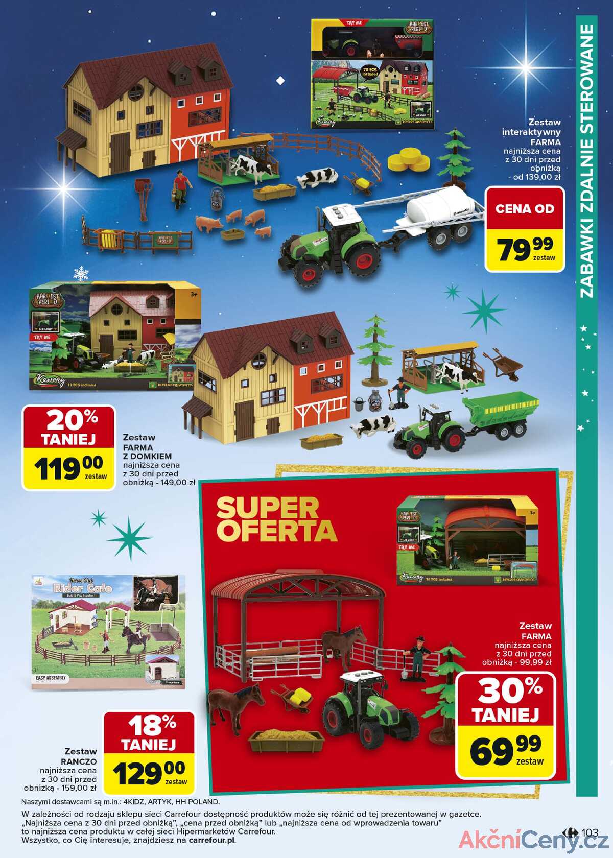 Leták Carrefour Polsko 3.11.-23.12.2025 - Hračky strana 103