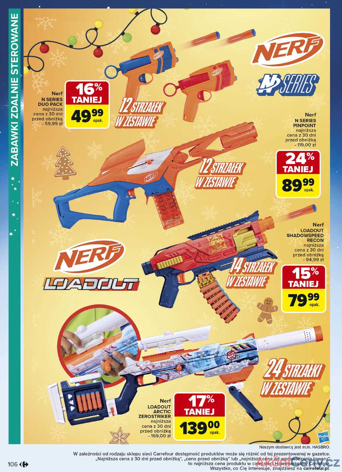 Leták Carrefour Polsko 3.11.-23.12.2025 - Hračky strana 106