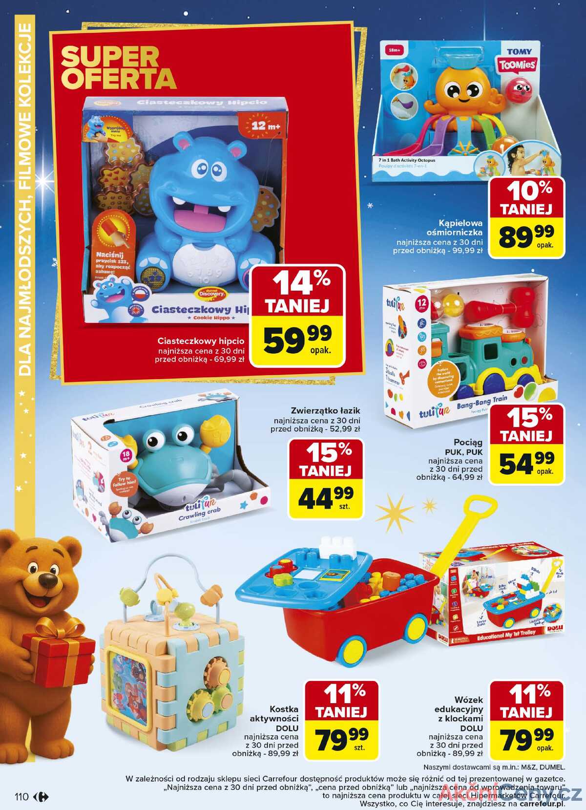 Leták Carrefour Polsko 3.11.-23.12.2025 - Hračky strana 110
