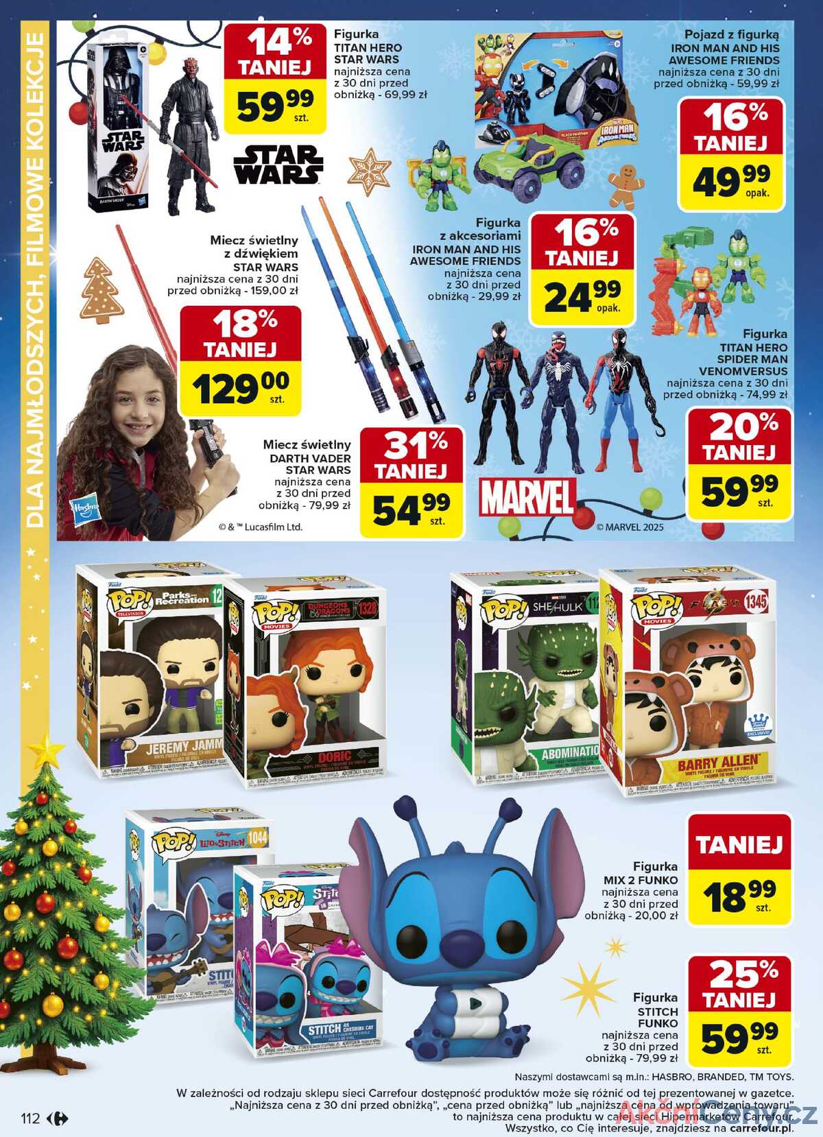 Leták Carrefour Polsko 3.11.-23.12.2025 - Hračky strana 112