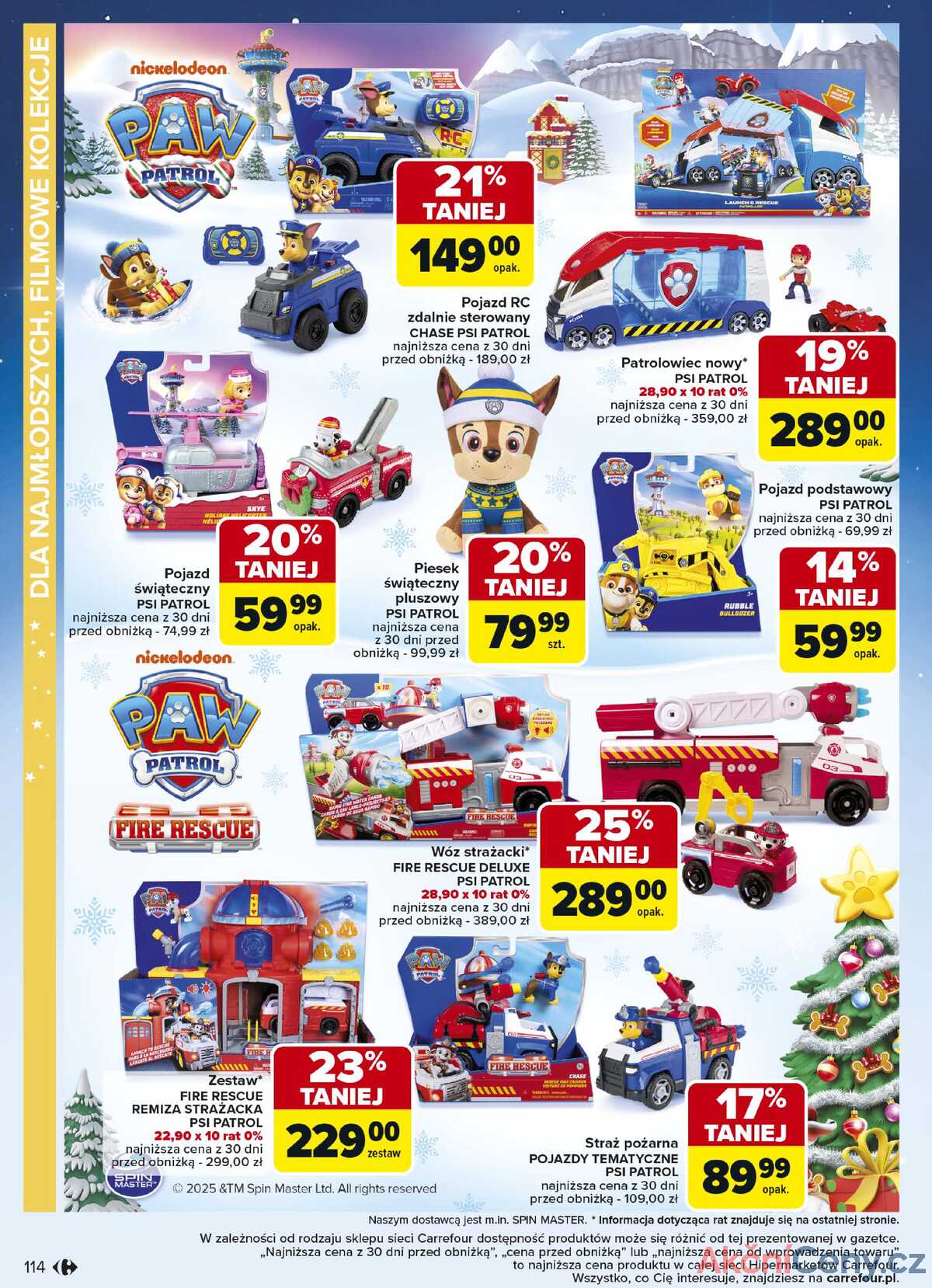 Leták Carrefour Polsko 3.11.-23.12.2025 - Hračky strana 114