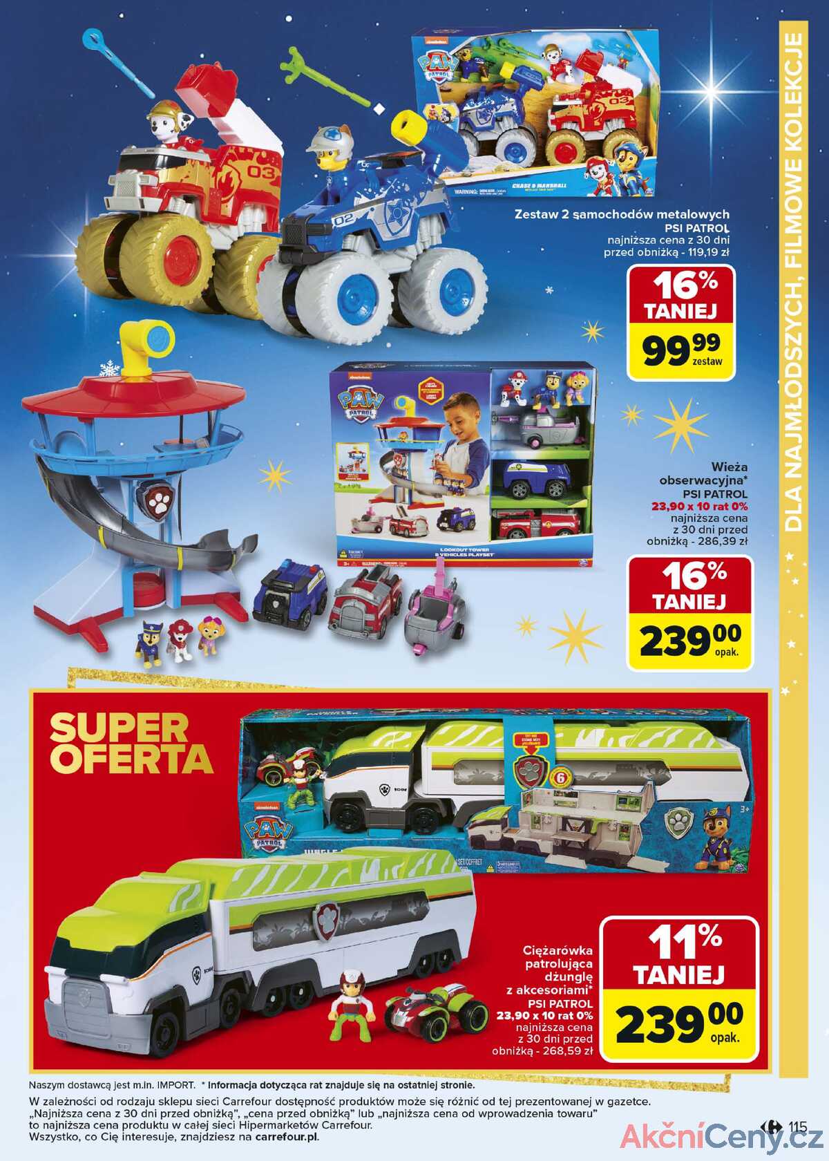 Leták Carrefour Polsko 3.11.-23.12.2025 - Hračky strana 115