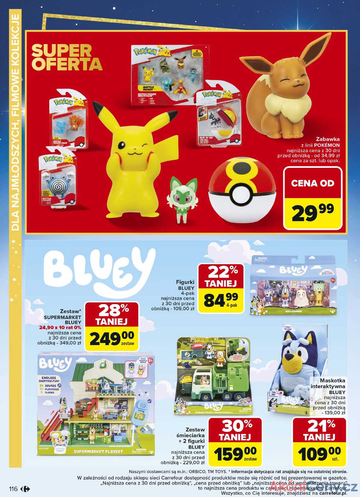 Leták Carrefour Polsko 3.11.-23.12.2025 - Hračky strana 116
