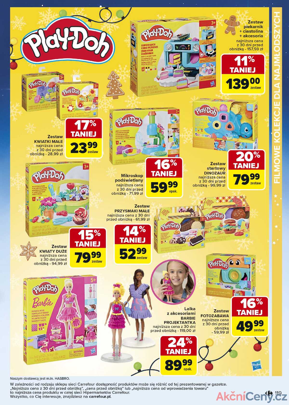 Leták Carrefour Polsko 3.11.-23.12.2025 - Hračky strana 119