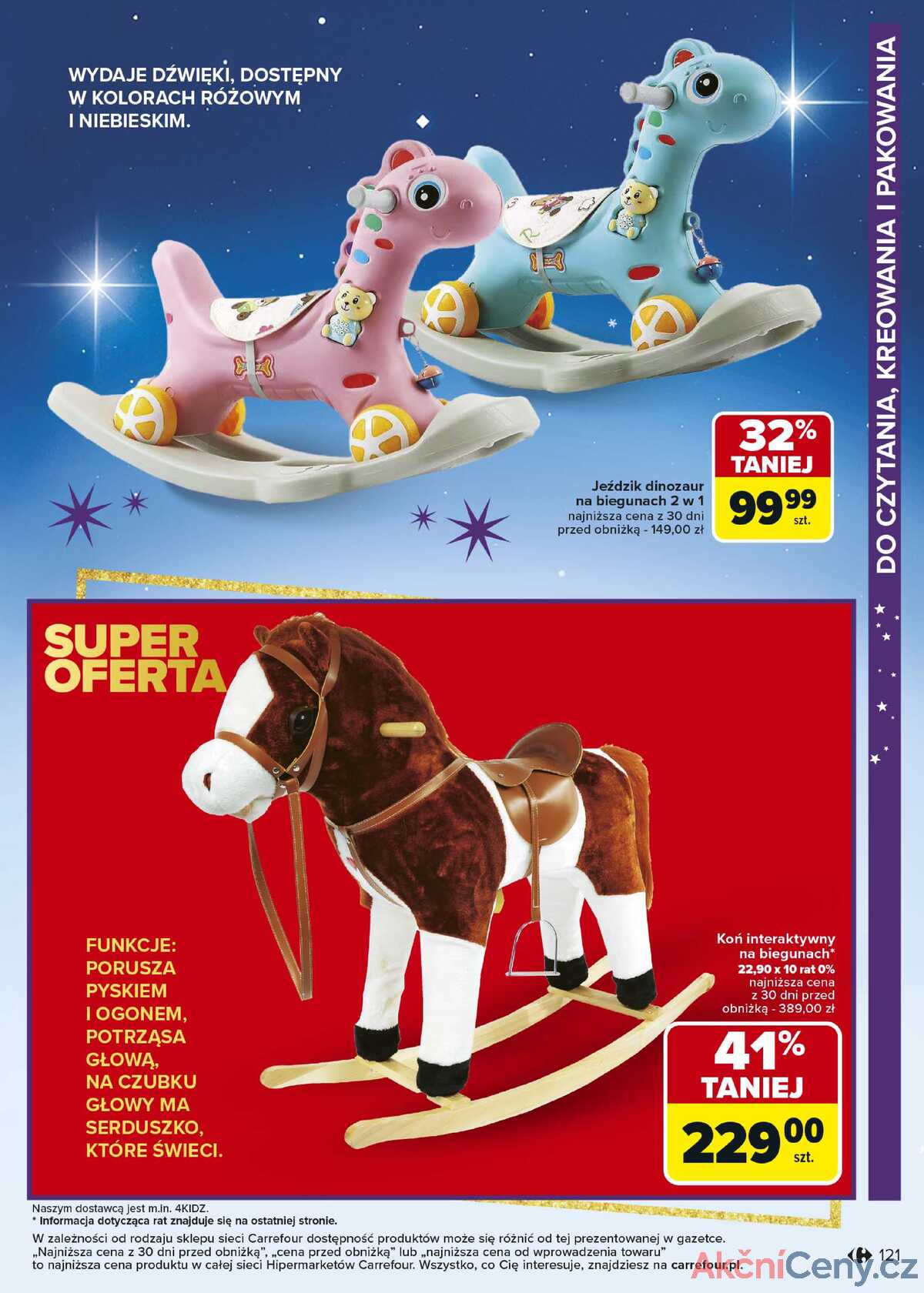 Leták Carrefour Polsko 3.11.-23.12.2025 - Hračky strana 121