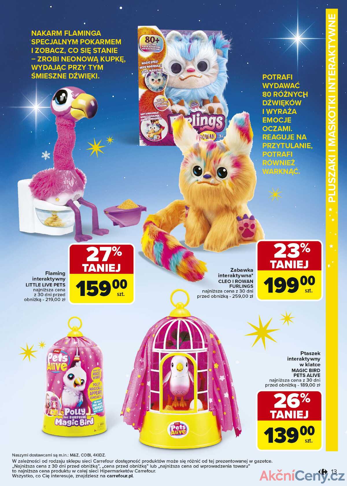 Leták Carrefour Polsko 3.11.-23.12.2025 - Hračky strana 13