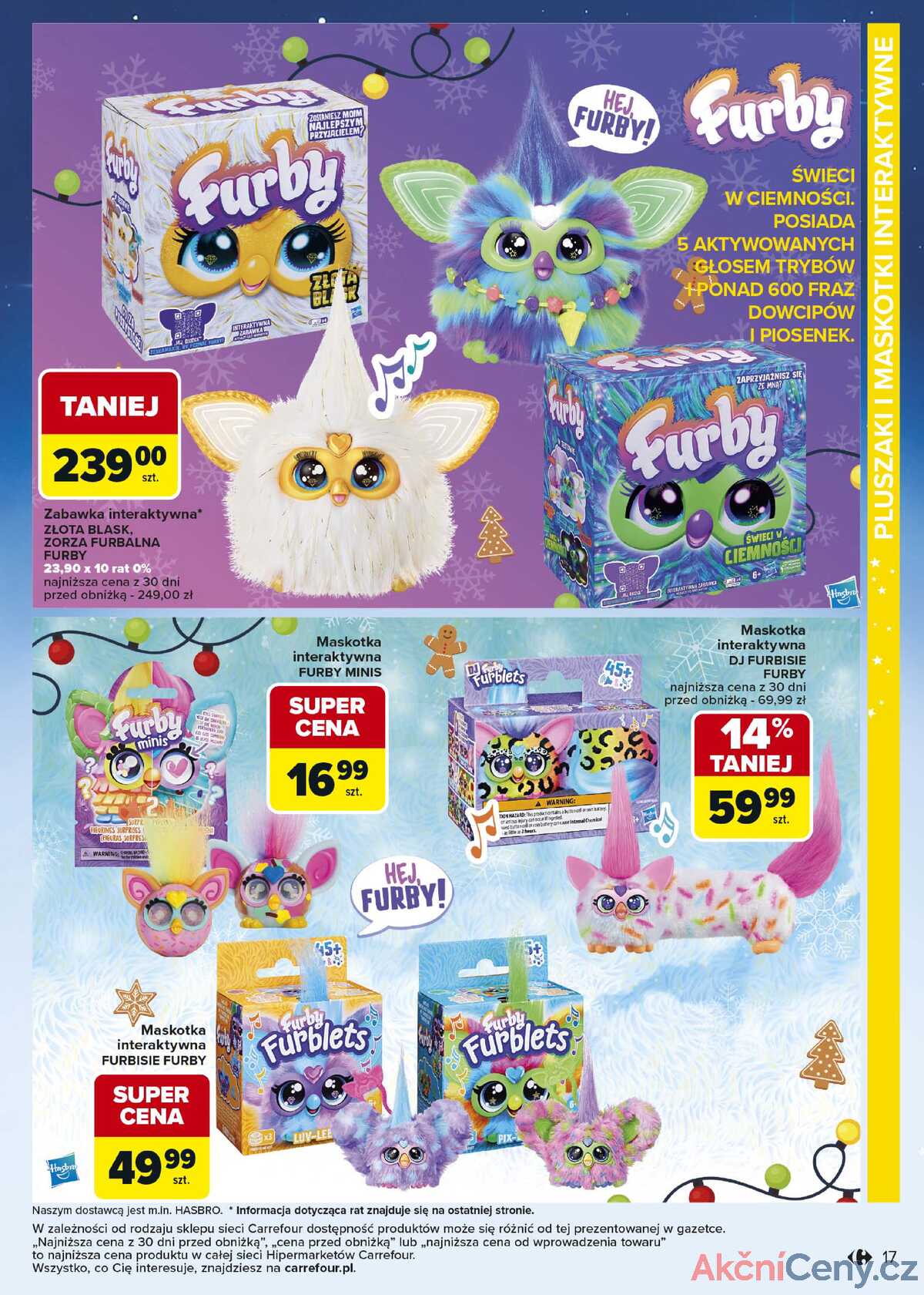 Leták Carrefour Polsko 3.11.-23.12.2025 - Hračky strana 17