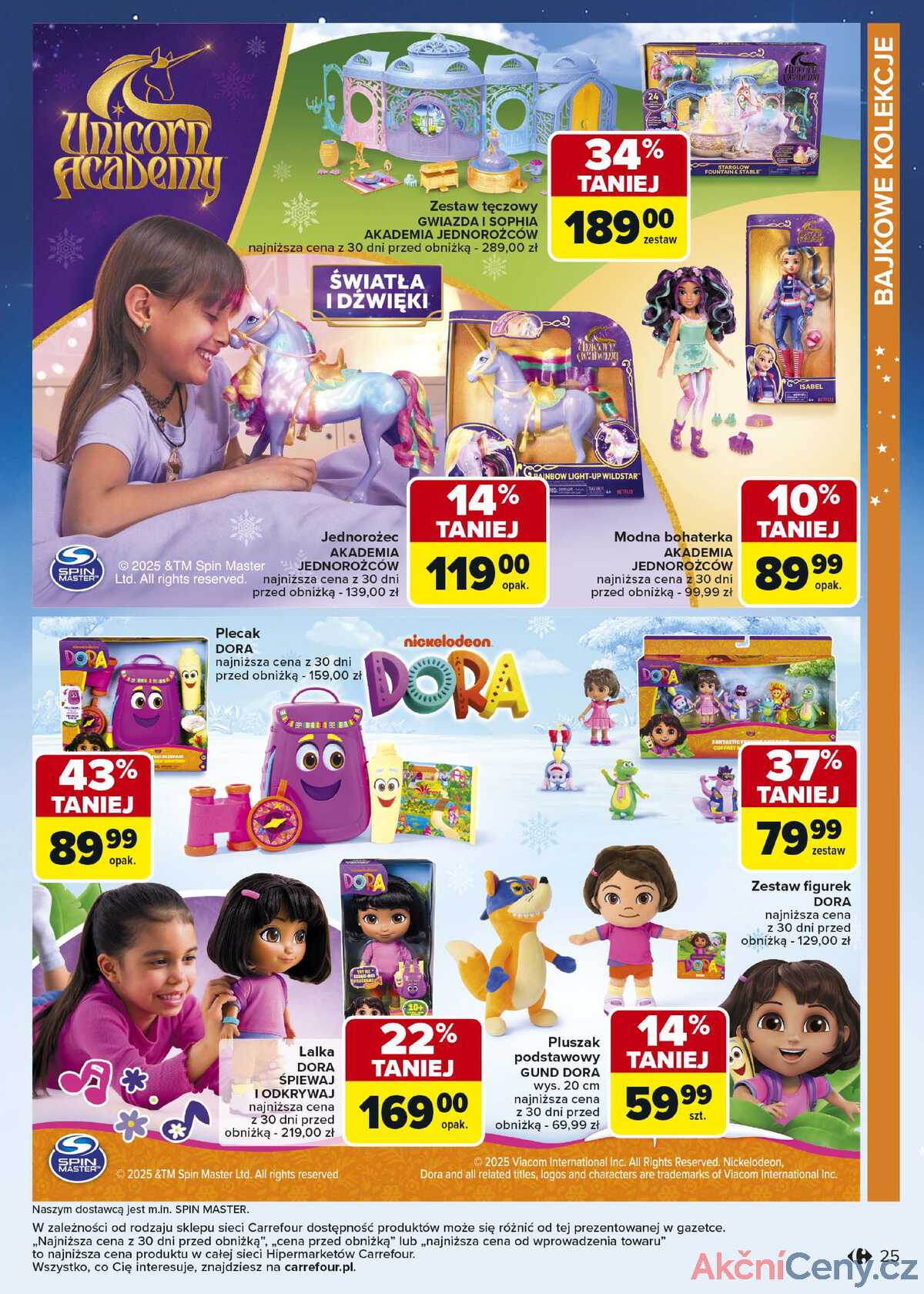 Leták Carrefour Polsko 3.11.-23.12.2025 - Hračky strana 25