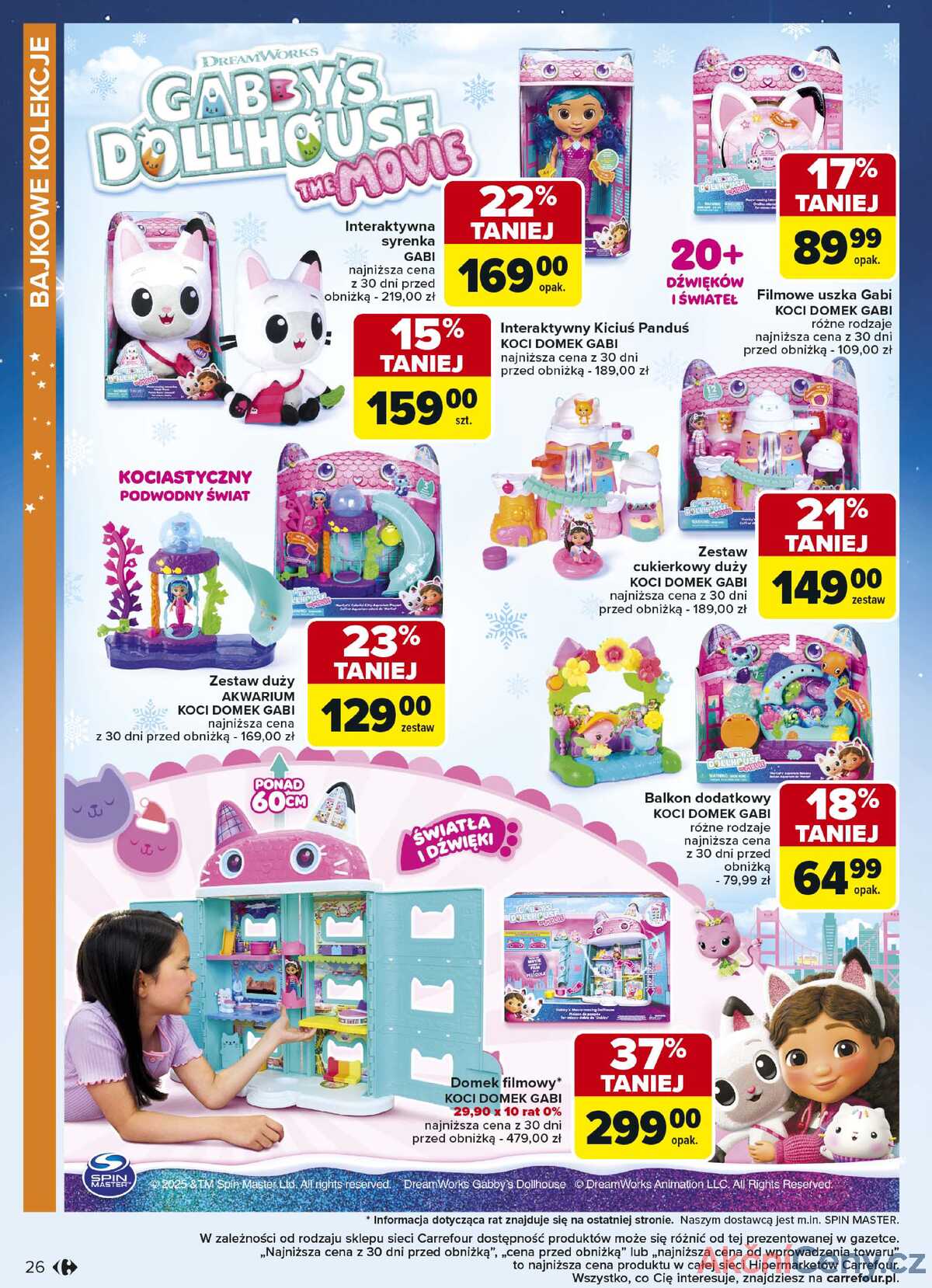 Leták Carrefour Polsko 3.11.-23.12.2025 - Hračky strana 26
