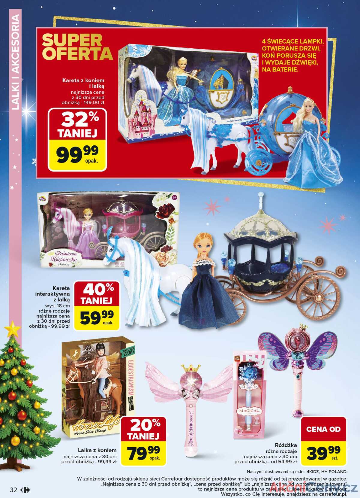 Leták Carrefour Polsko 3.11.-23.12.2025 - Hračky strana 32