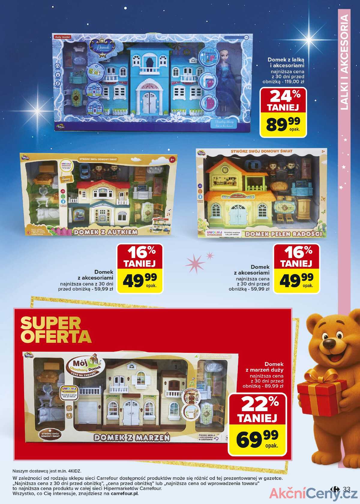 Leták Carrefour Polsko 3.11.-23.12.2025 - Hračky strana 33