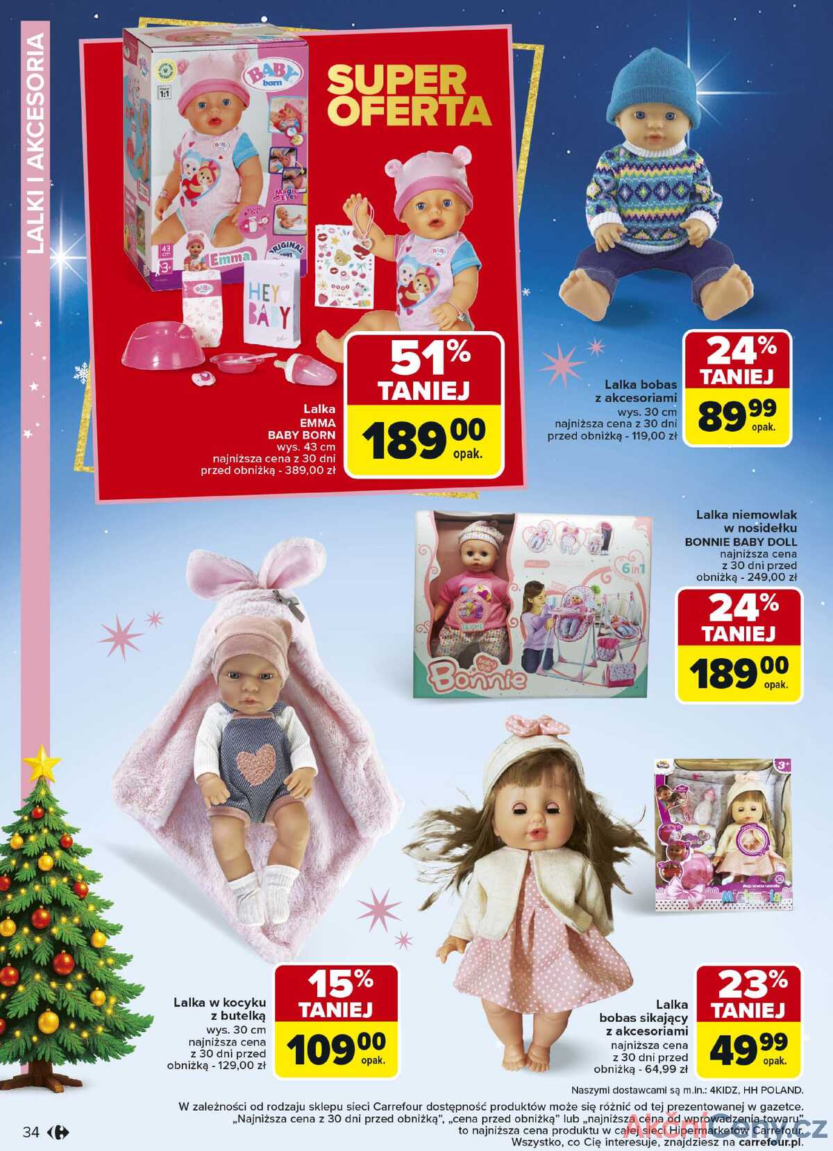 Leták Carrefour Polsko 3.11.-23.12.2025 - Hračky strana 34