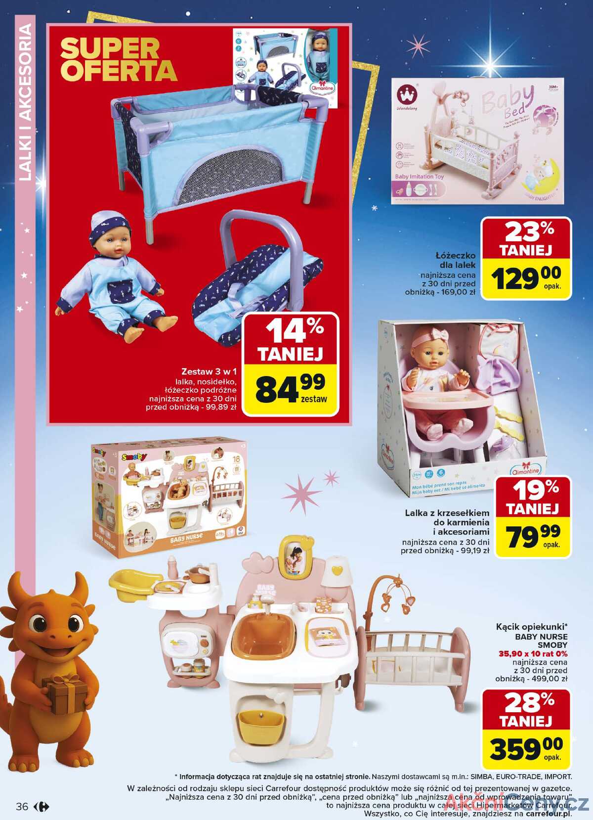 Leták Carrefour Polsko 3.11.-23.12.2025 - Hračky strana 36