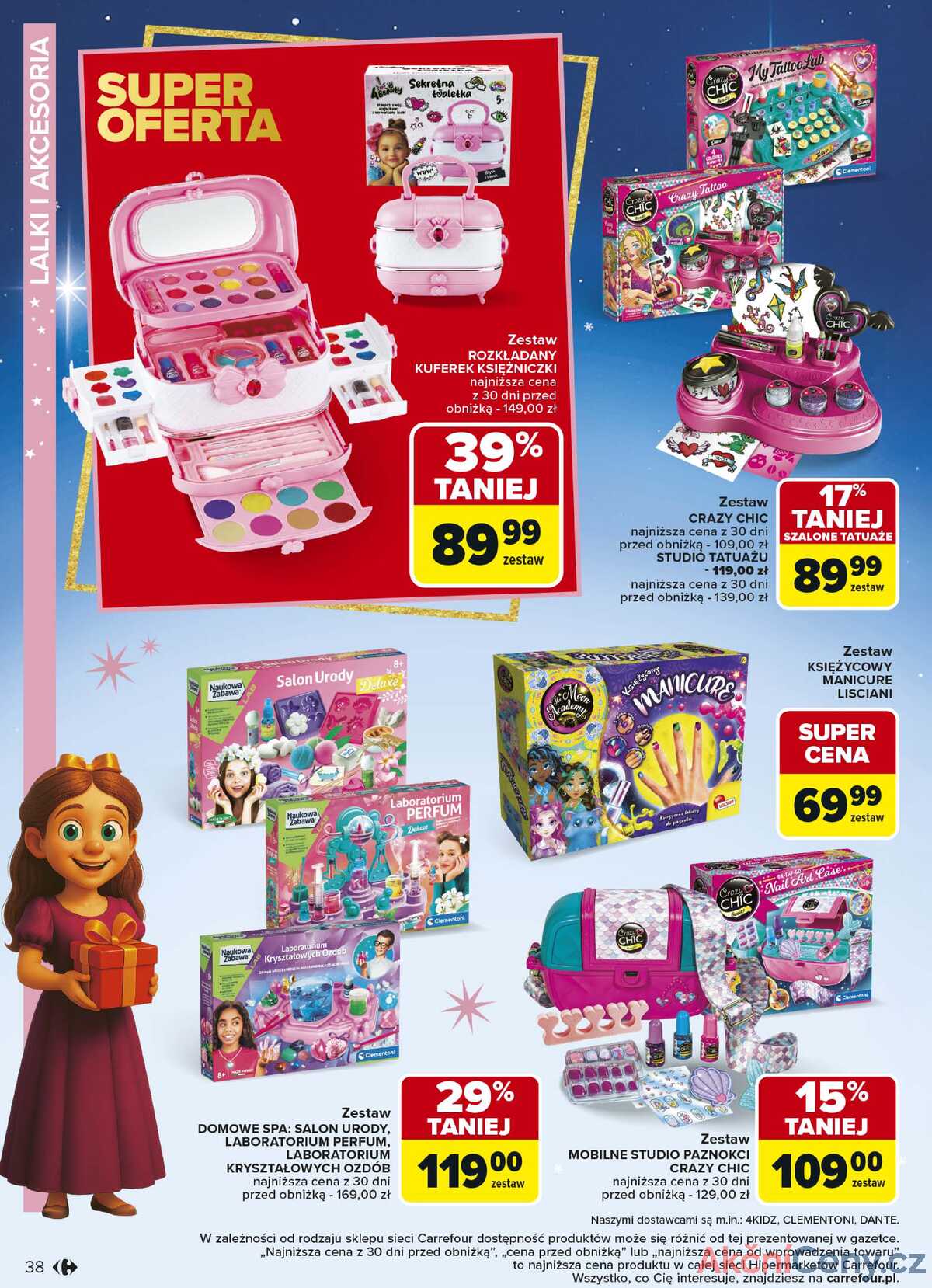 Leták Carrefour Polsko 3.11.-23.12.2025 - Hračky strana 38
