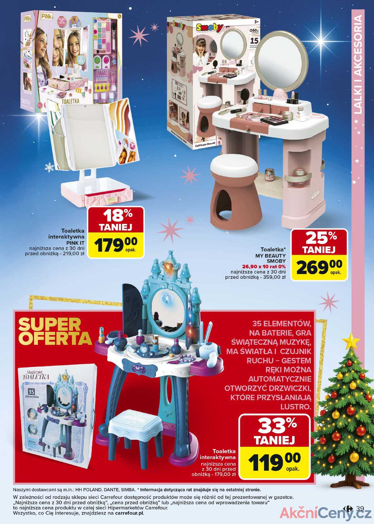 Leták Carrefour Polsko 3.11.-23.12.2025 - Hračky strana 39