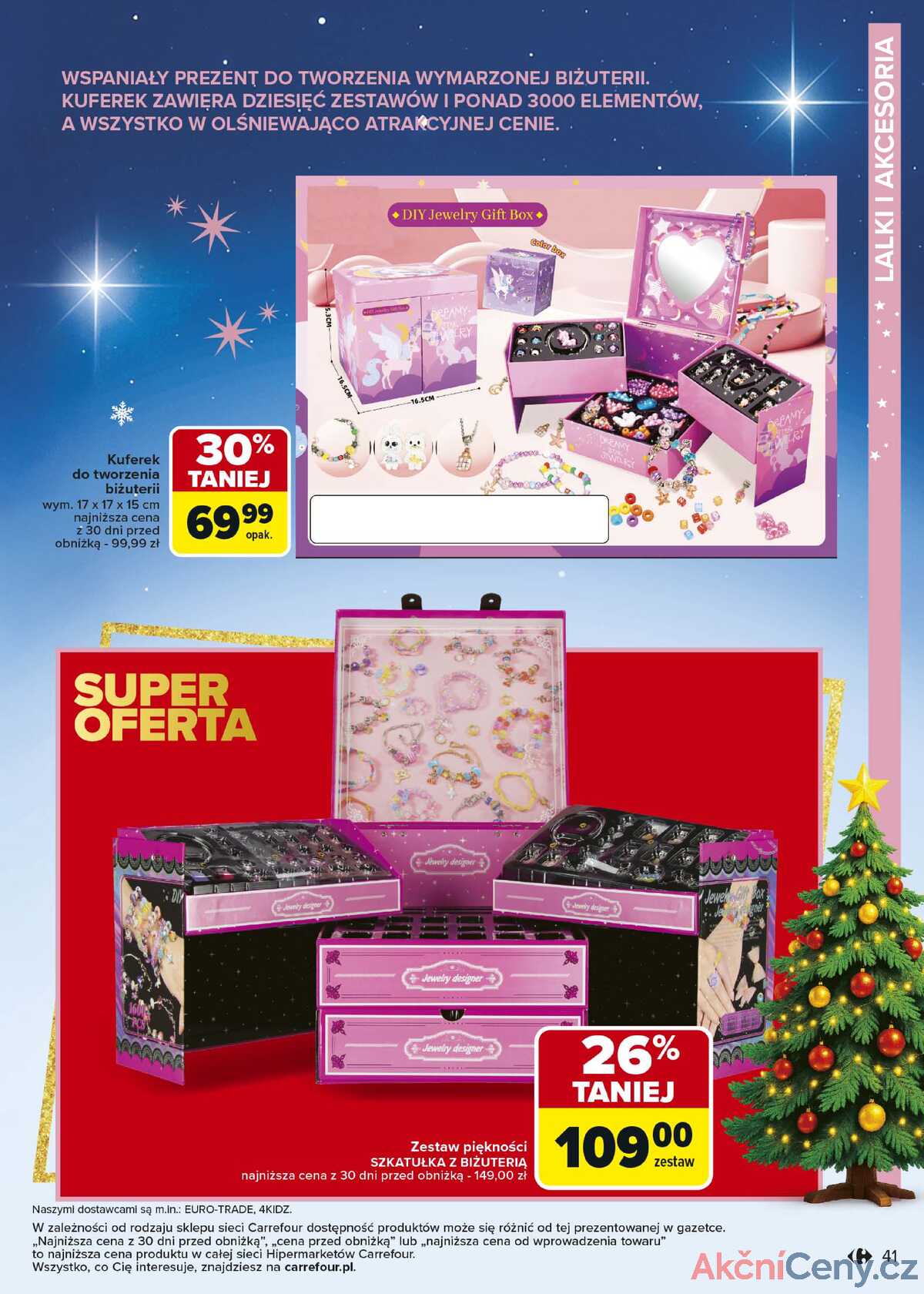 Leták Carrefour Polsko 3.11.-23.12.2025 - Hračky strana 41