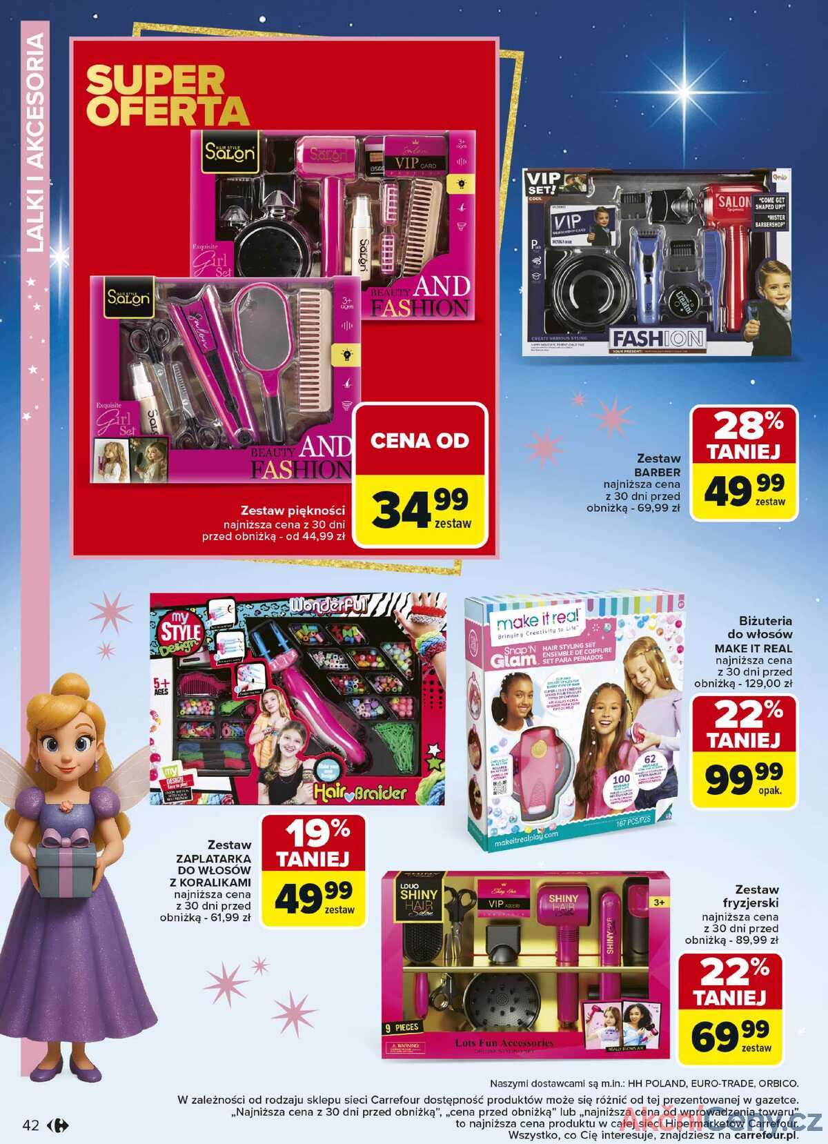 Leták Carrefour Polsko 3.11.-23.12.2025 - Hračky strana 42