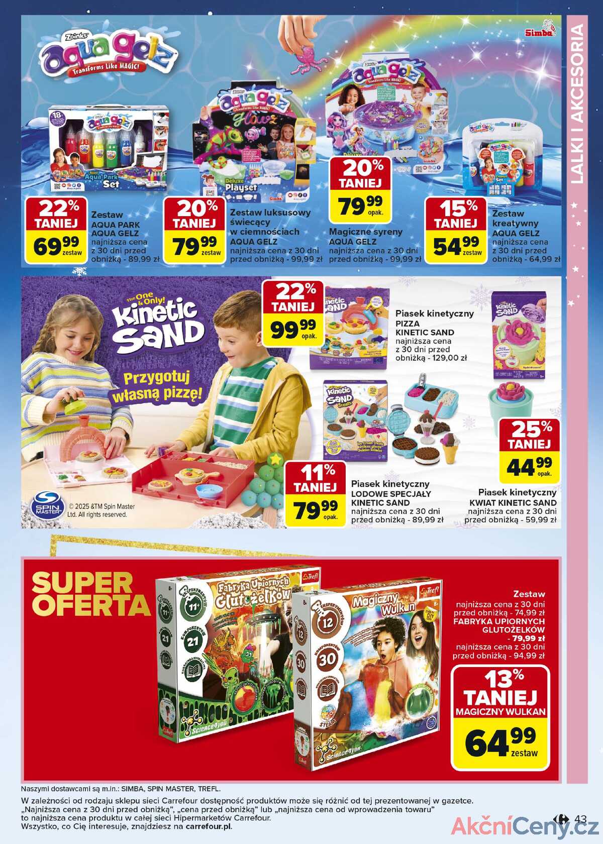 Leták Carrefour Polsko 3.11.-23.12.2025 - Hračky strana 43