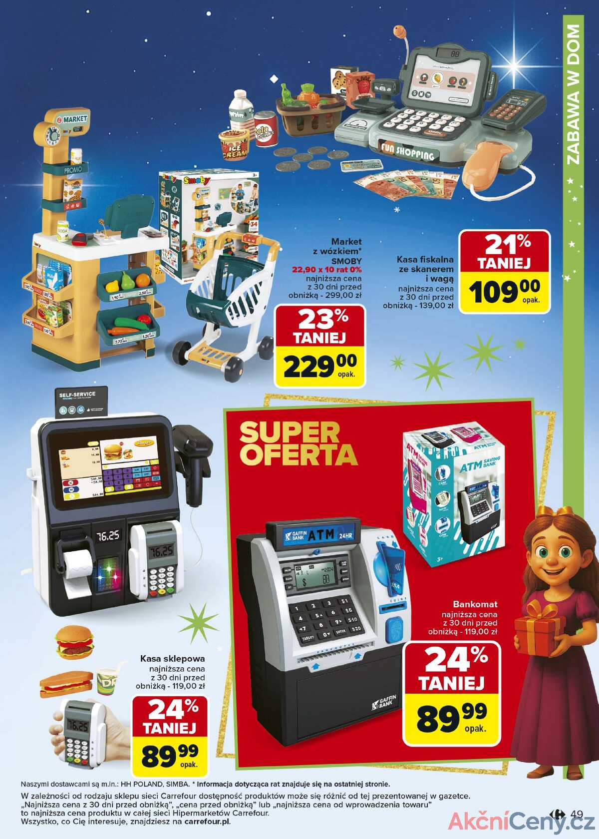 Leták Carrefour Polsko 3.11.-23.12.2025 - Hračky strana 49