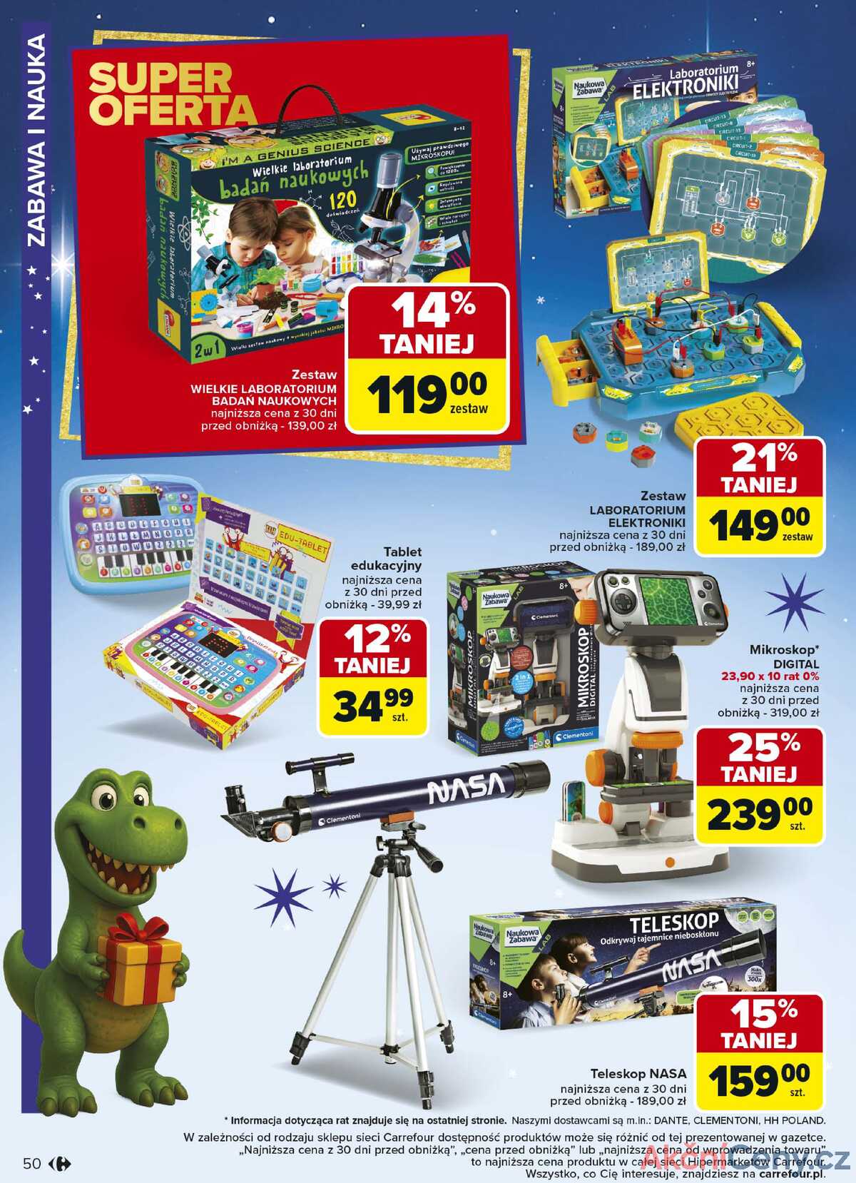Leták Carrefour Polsko 3.11.-23.12.2025 - Hračky strana 50