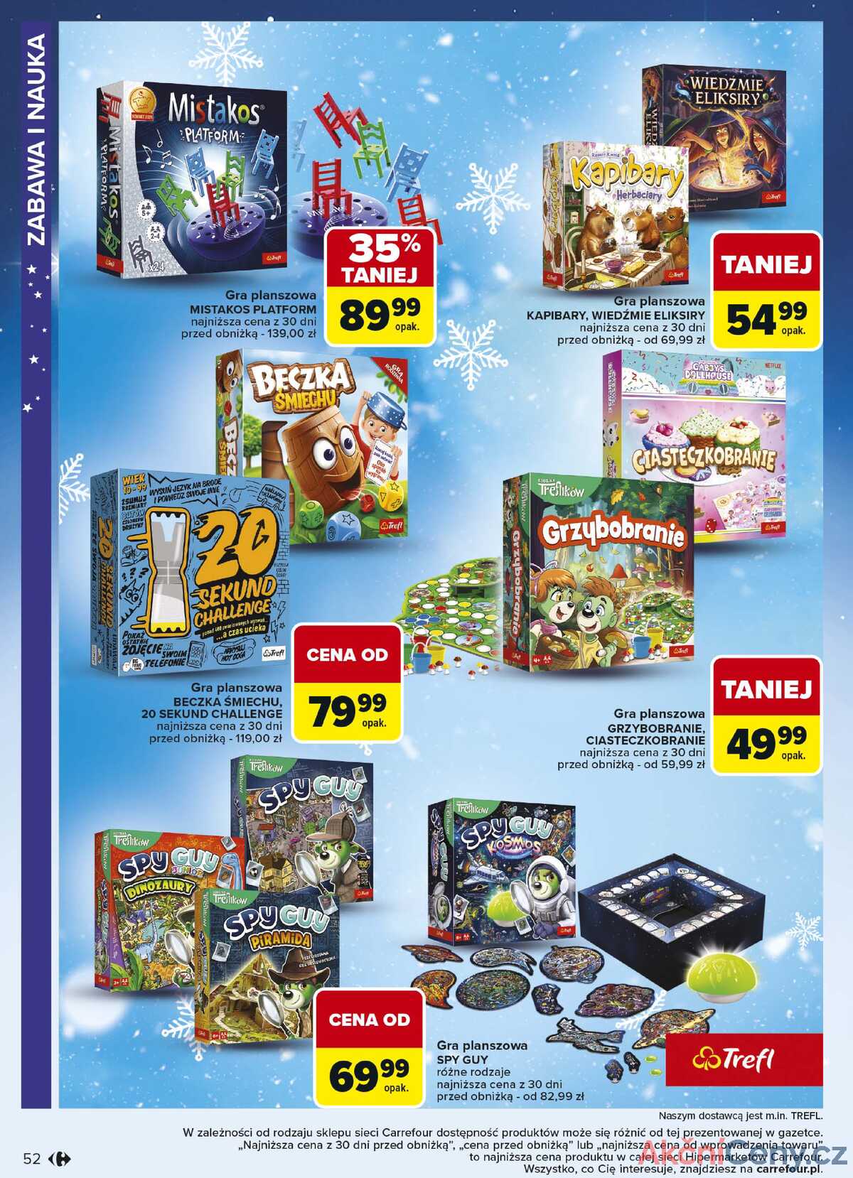 Leták Carrefour Polsko 3.11.-23.12.2025 - Hračky strana 52