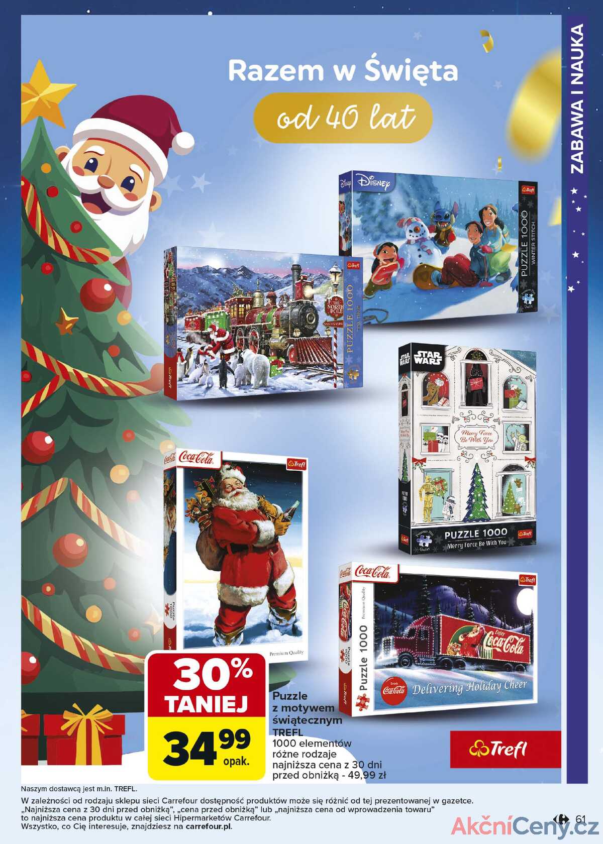 Leták Carrefour Polsko 3.11.-23.12.2025 - Hračky strana 61
