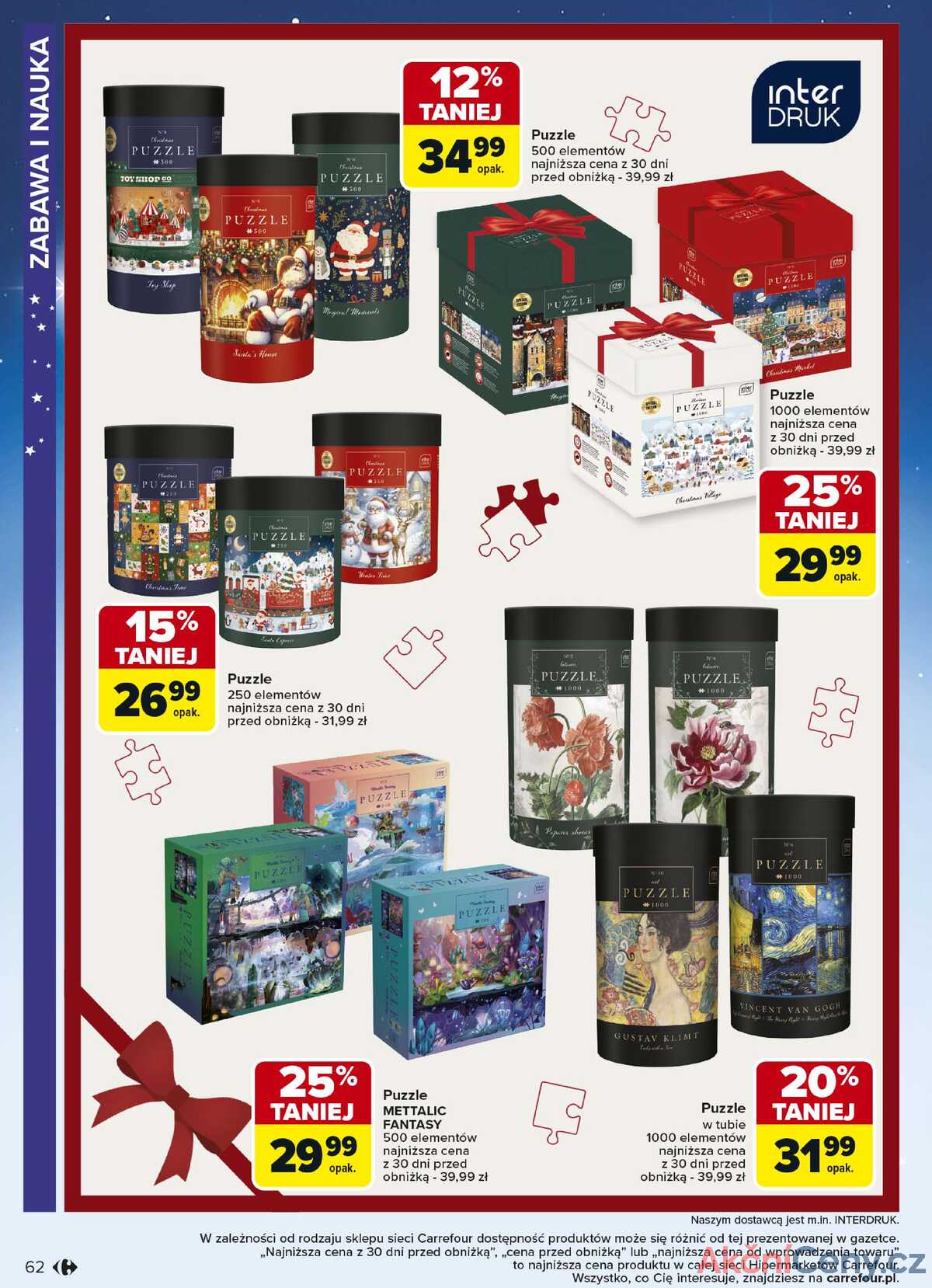 Leták Carrefour Polsko 3.11.-23.12.2025 - Hračky strana 62