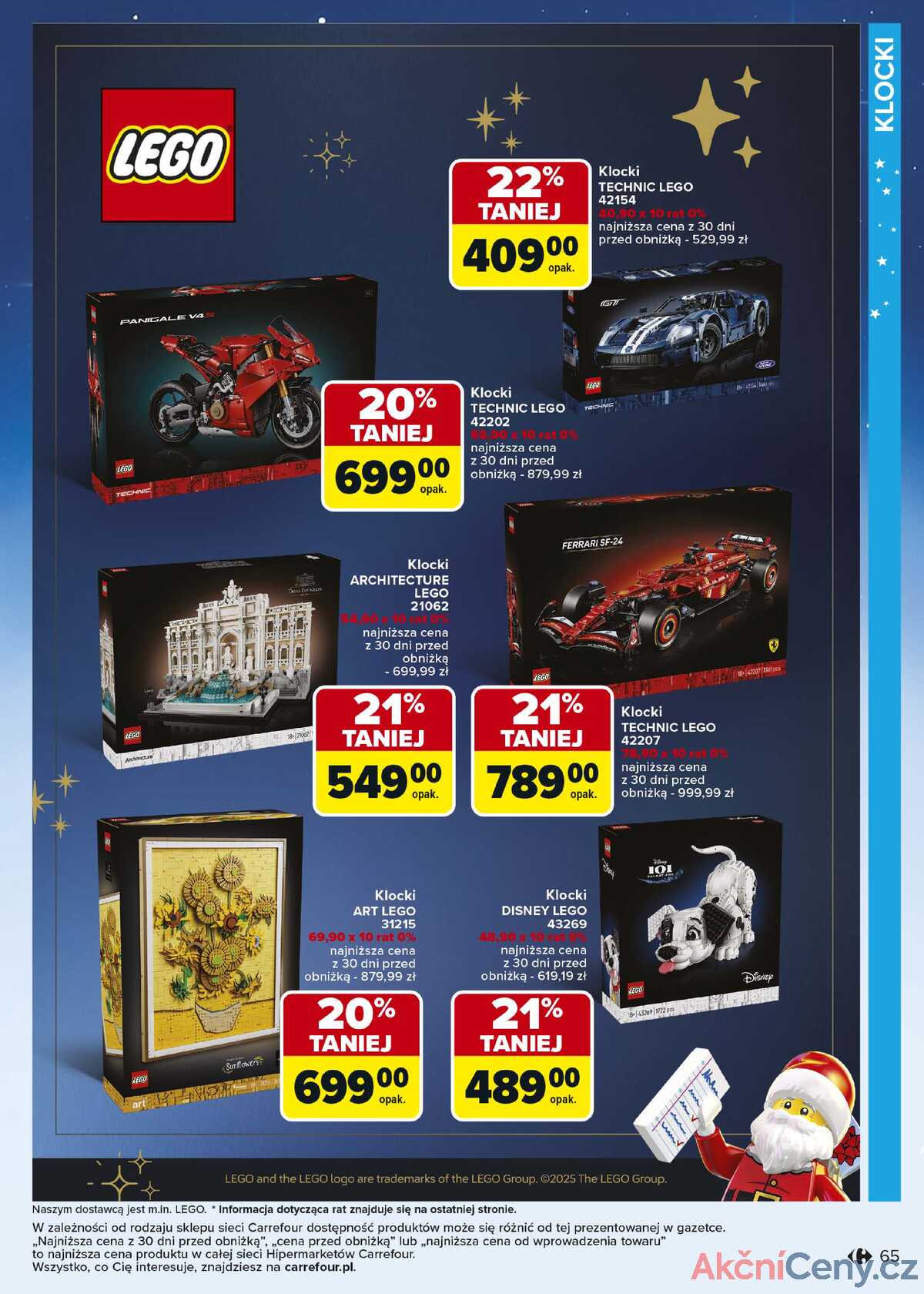 Leták Carrefour Polsko 3.11.-23.12.2025 - Hračky strana 65