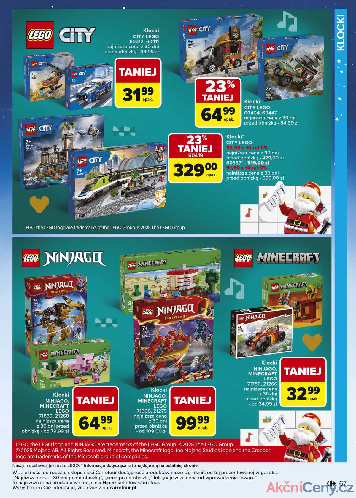 Leták Carrefour Polsko 3.11.-23.12.2025 - Hračky strana 67