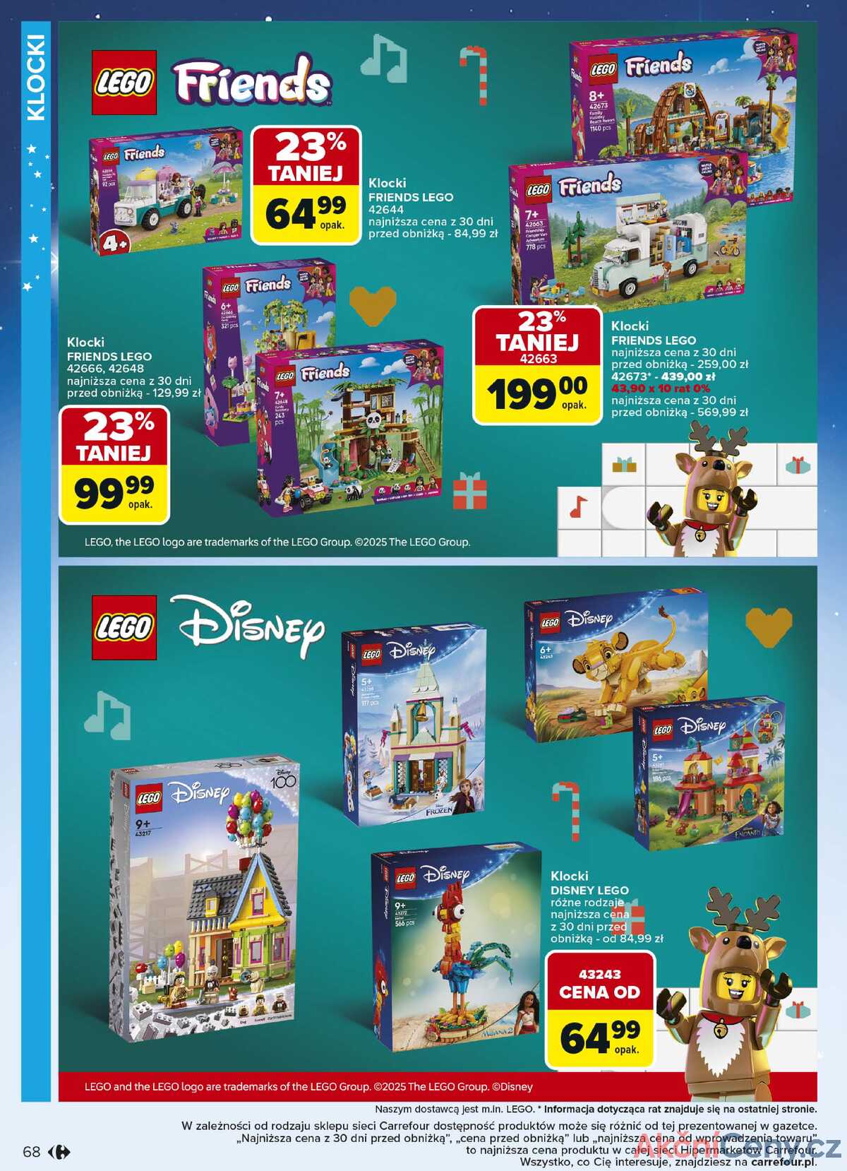 Leták Carrefour Polsko 3.11.-23.12.2025 - Hračky strana 68